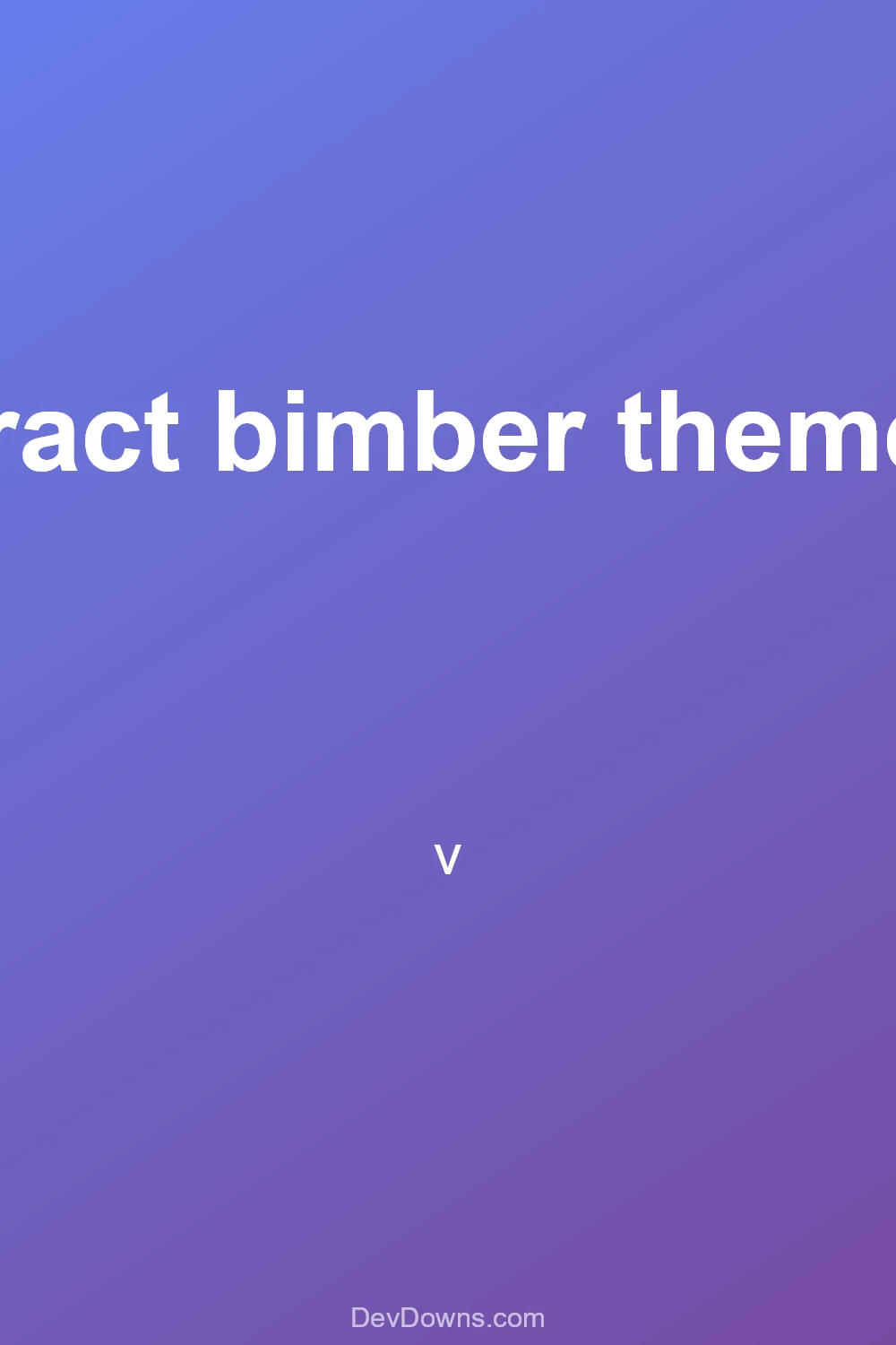 1234 nwp extract bimber theme package first.  - Social Share