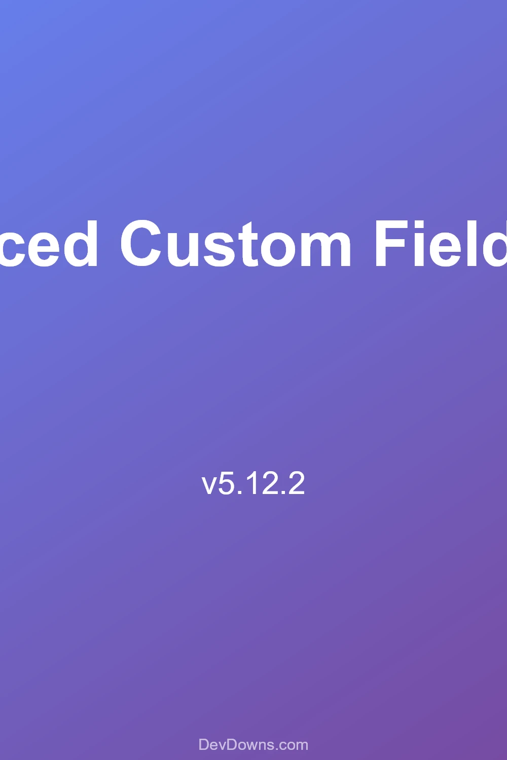Advanced Custom Fields PRO 5.12.2 - Social Share