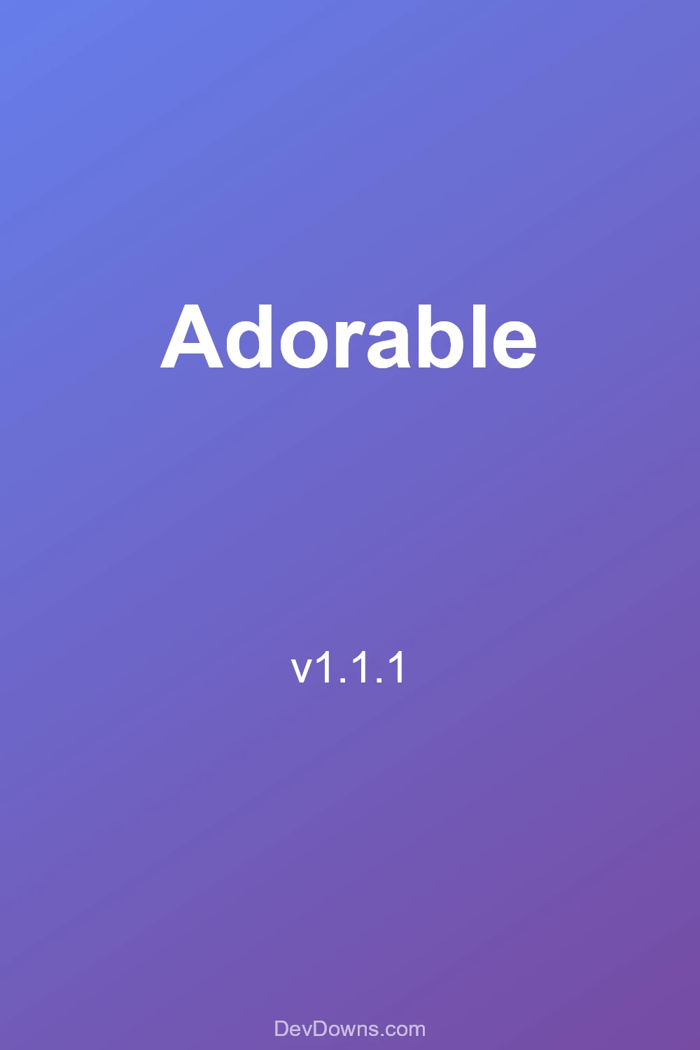 Adorable 1.1.1 - Social Share