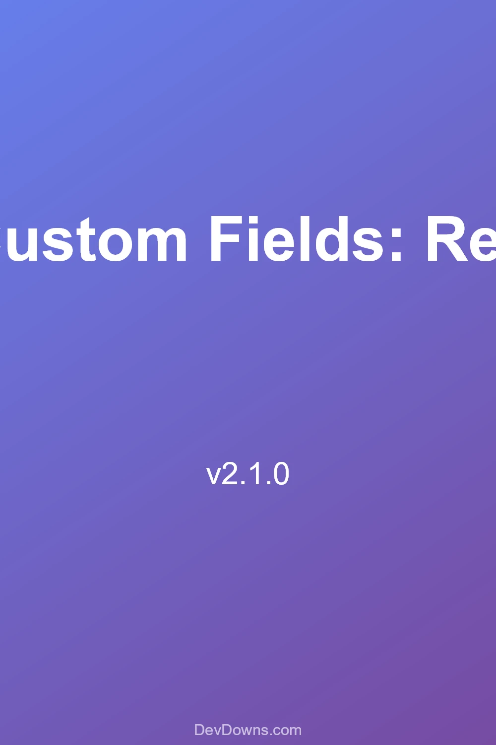 Advanced Custom Fields: Repeater Field 2.1.0 - Social Share