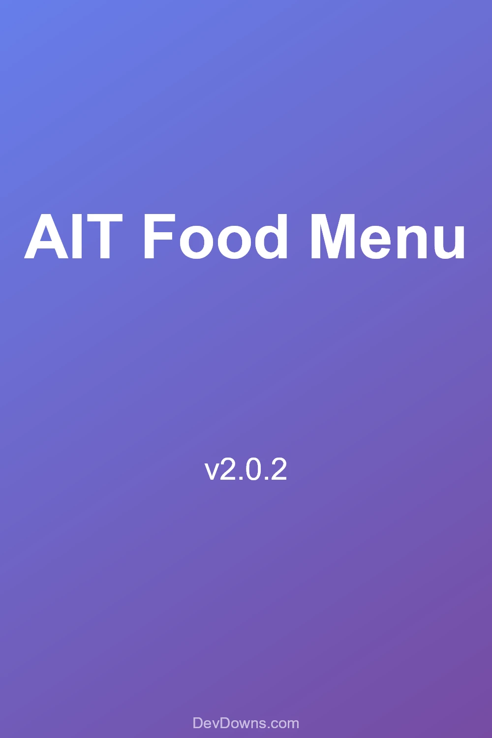 AIT Food Menu 2.0.2 - Social Share