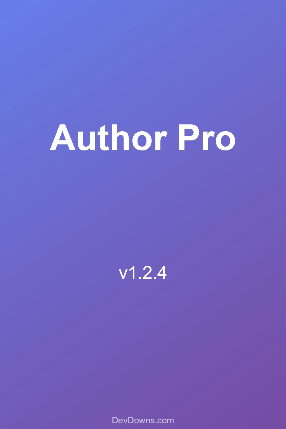 Author Pro 1.2.4 - Social Share