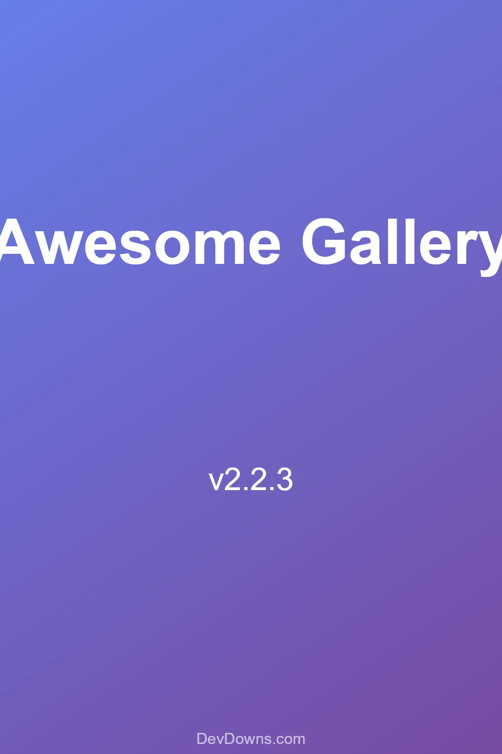 Awesome Gallery 2.2.3 - Social Share