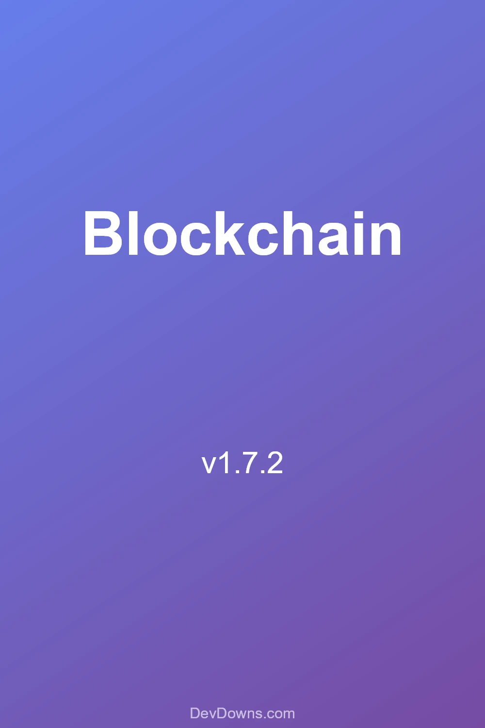 Blockchain 1.7.2 - Social Share