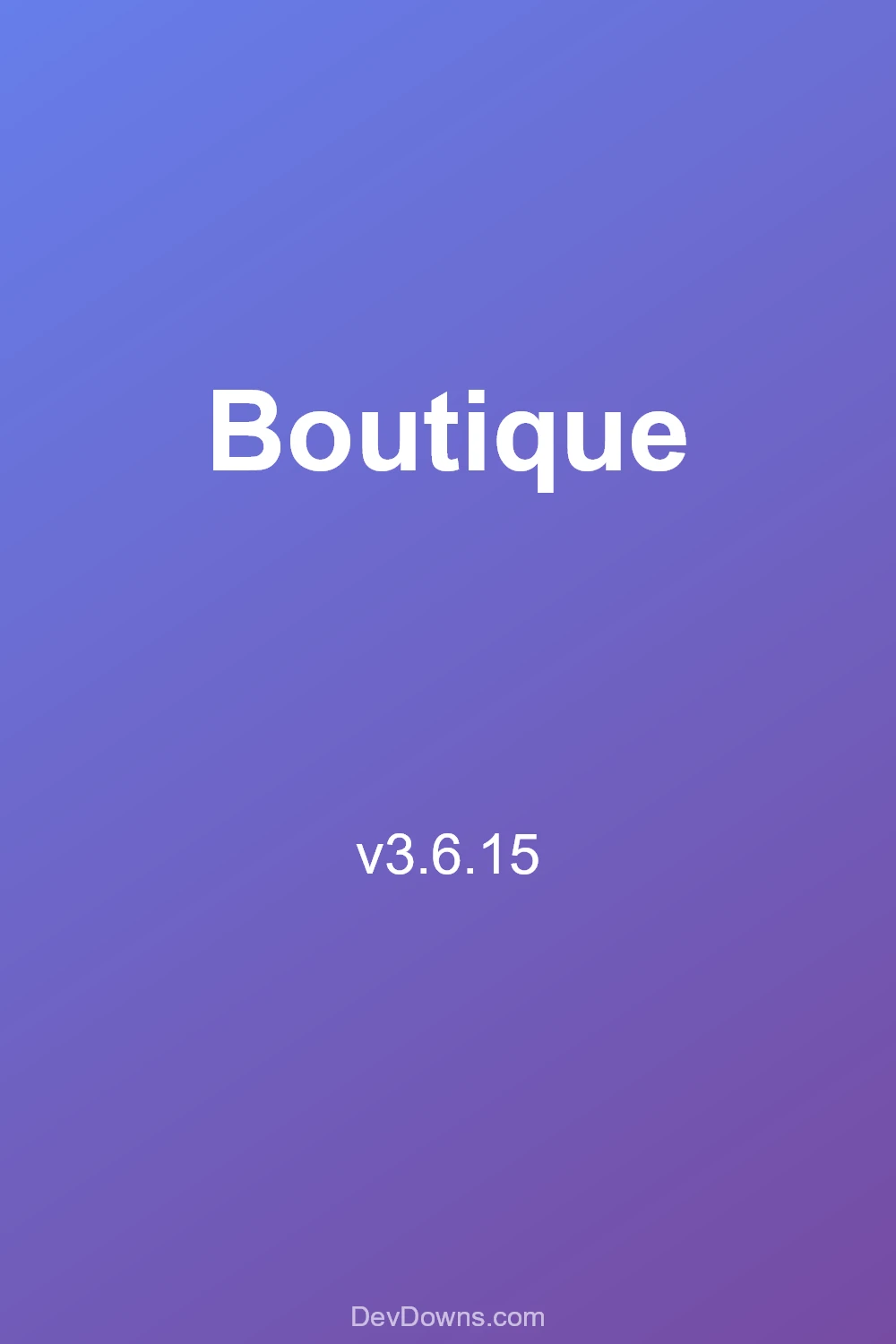 Boutique 3.6.15 - Social Share