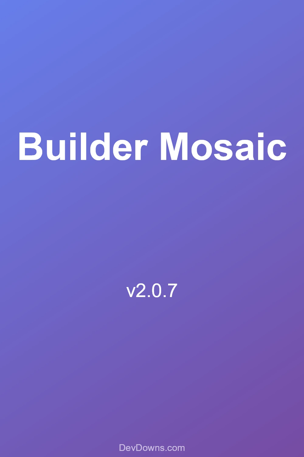 Builder Mosaic 2.0.7 - Social Share