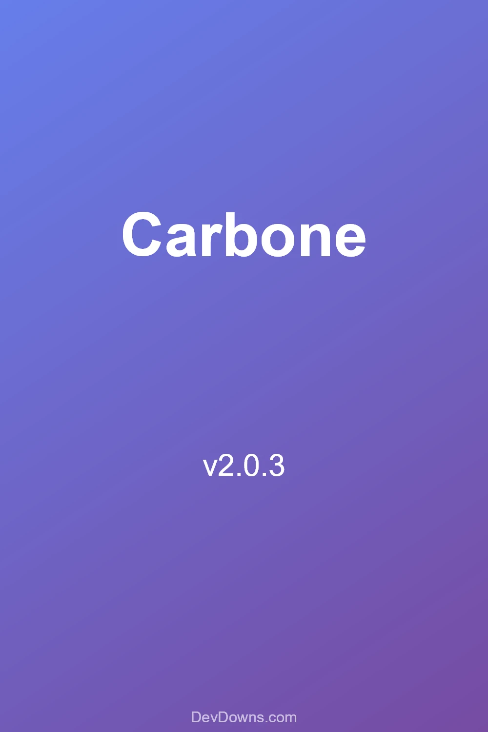 Carbone 2.0.3 - Social Share