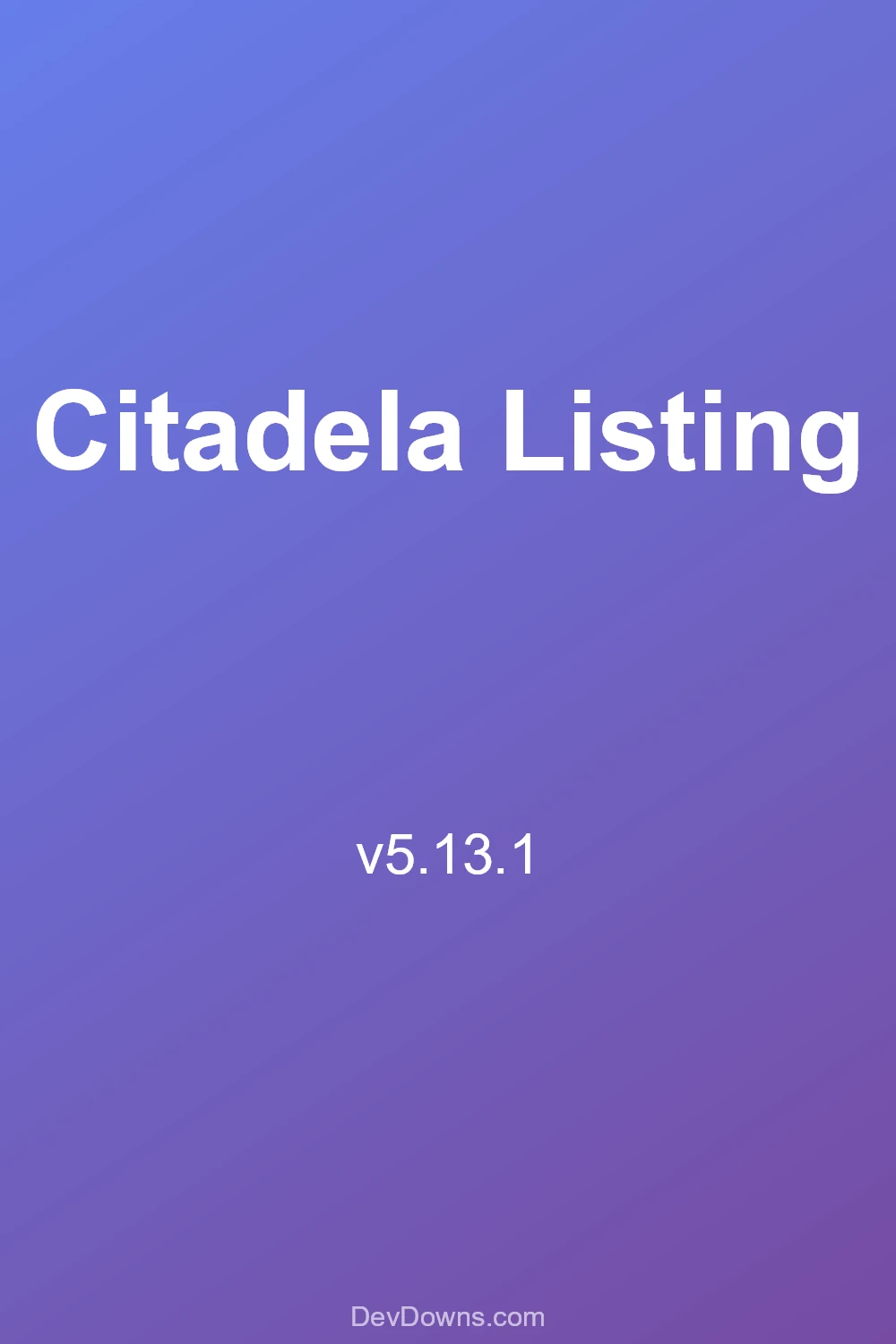 Citadela Listing 5.13.1 - Social Share