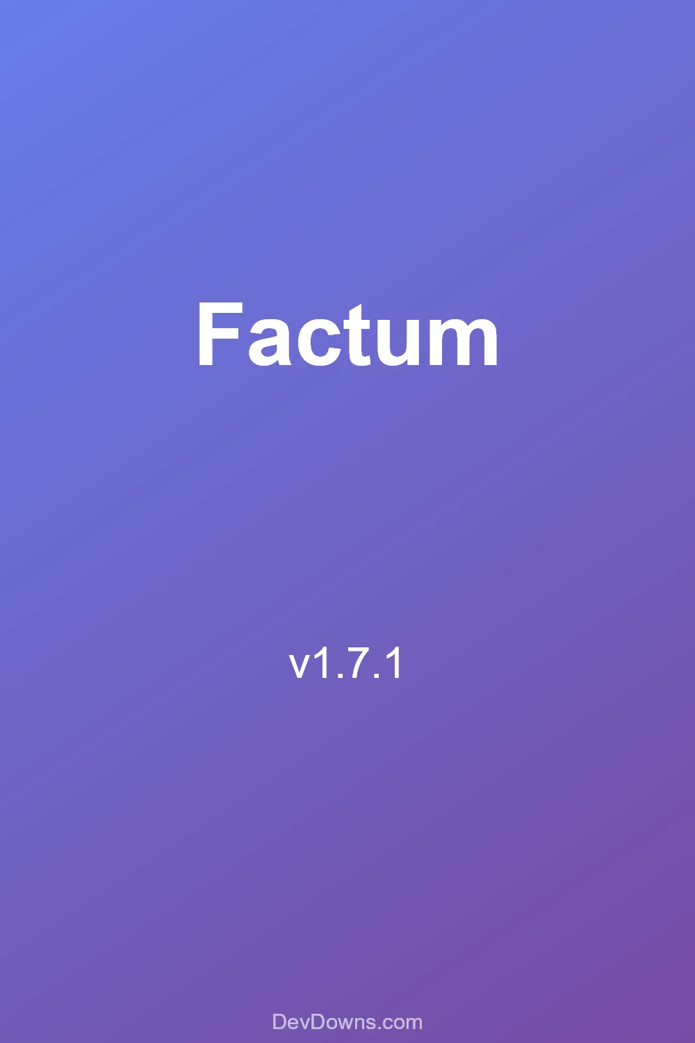 Factum 1.7.1 - Social Share