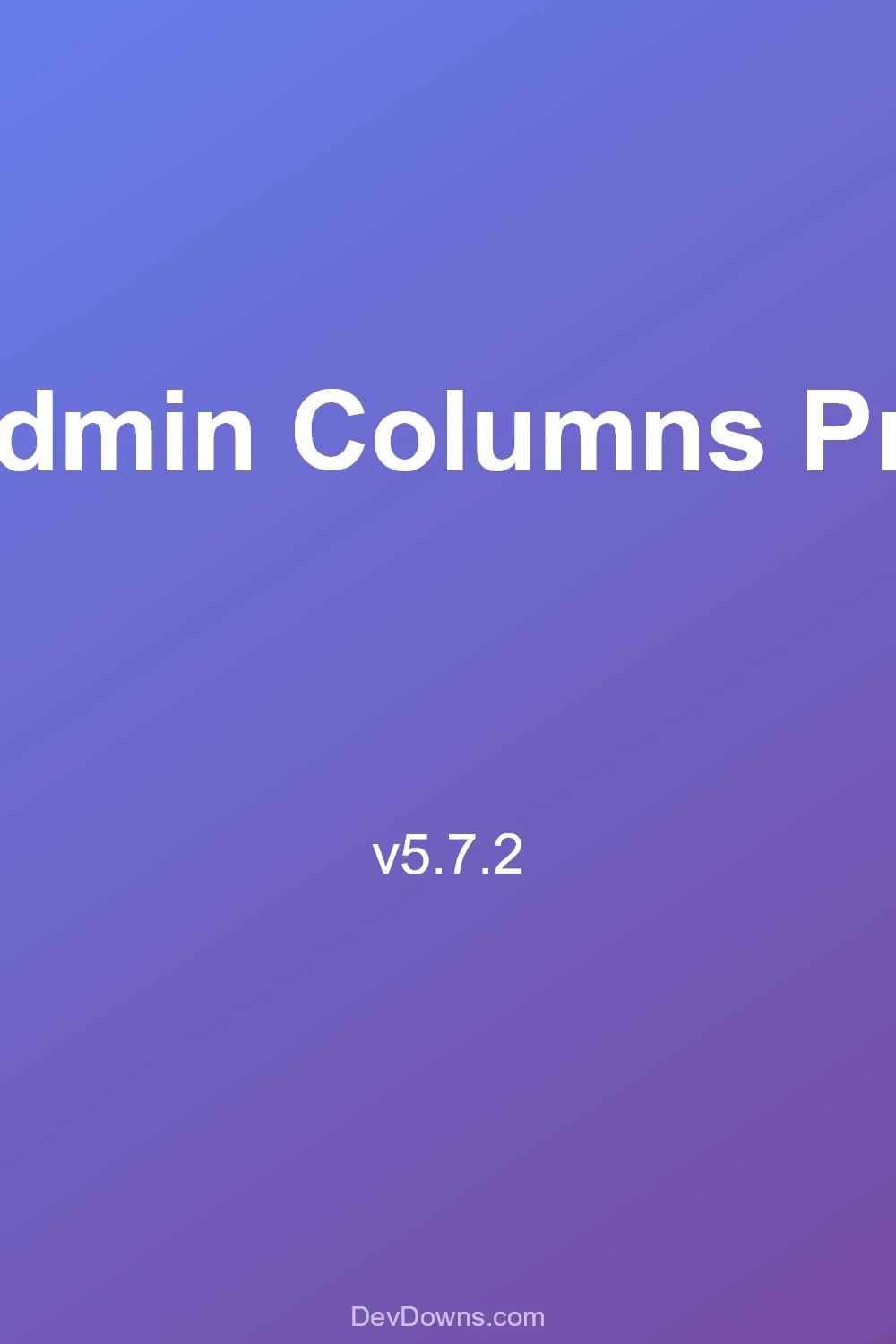 Admin Columns Pro 5.7.2 - Social Share