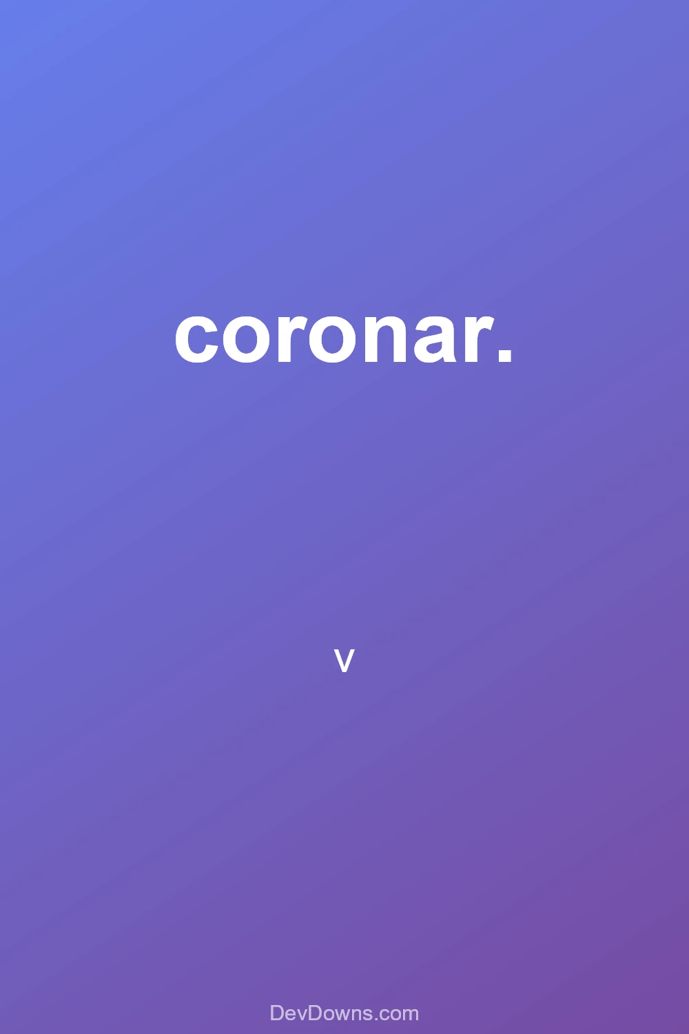 coronar.  - Social Share