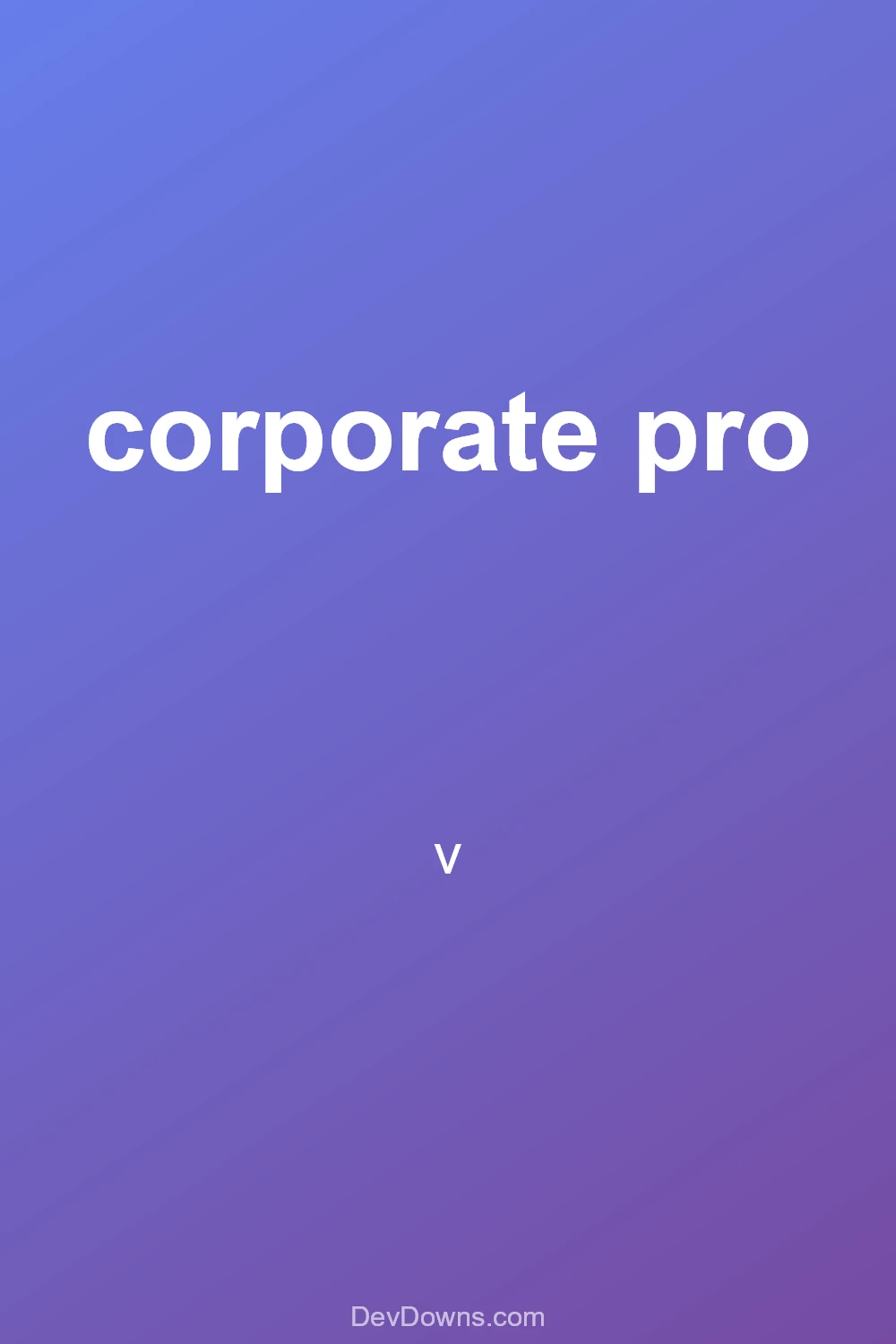 corporate pro  - Social Share
