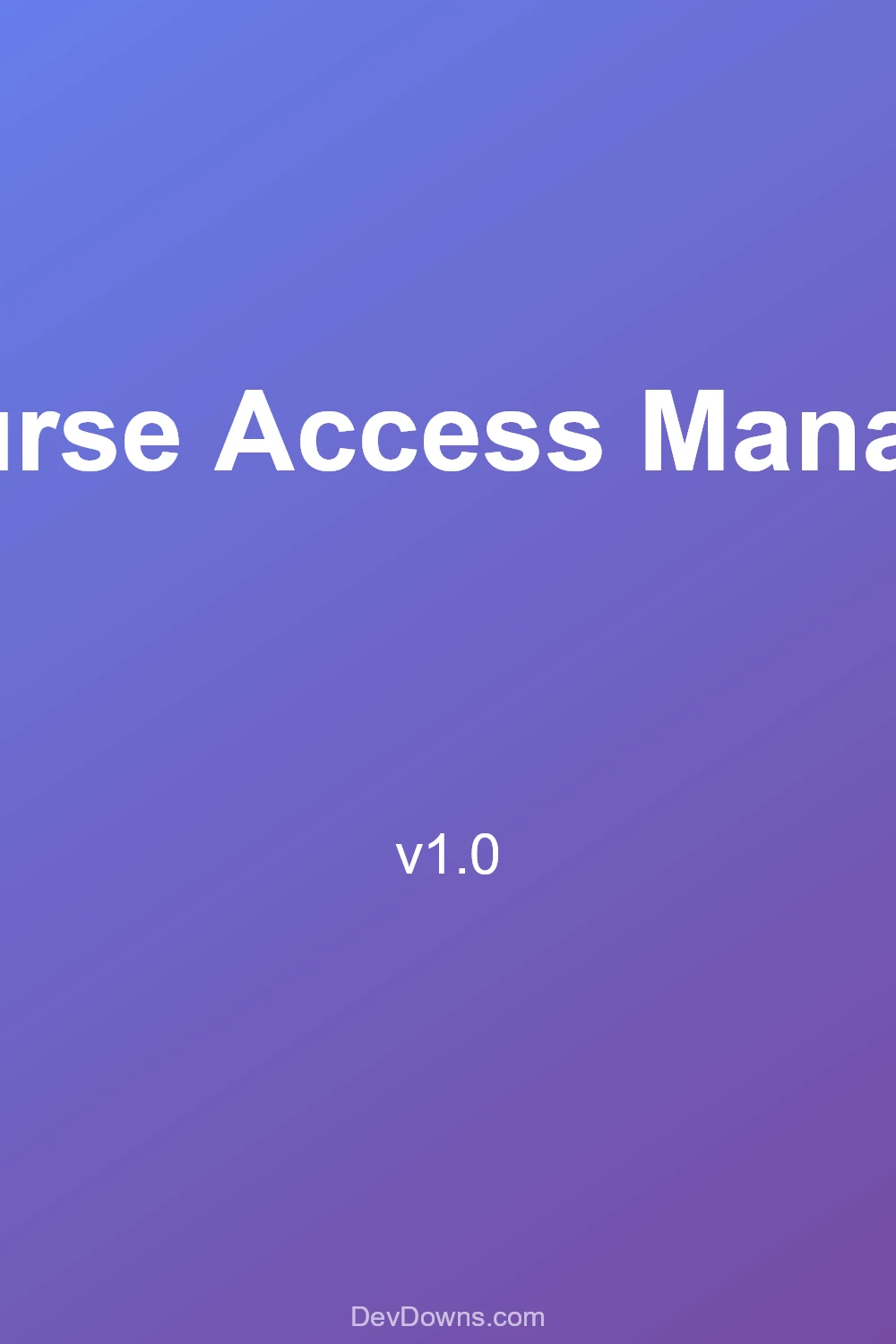 Course Access Manager 1.0 - Social Share