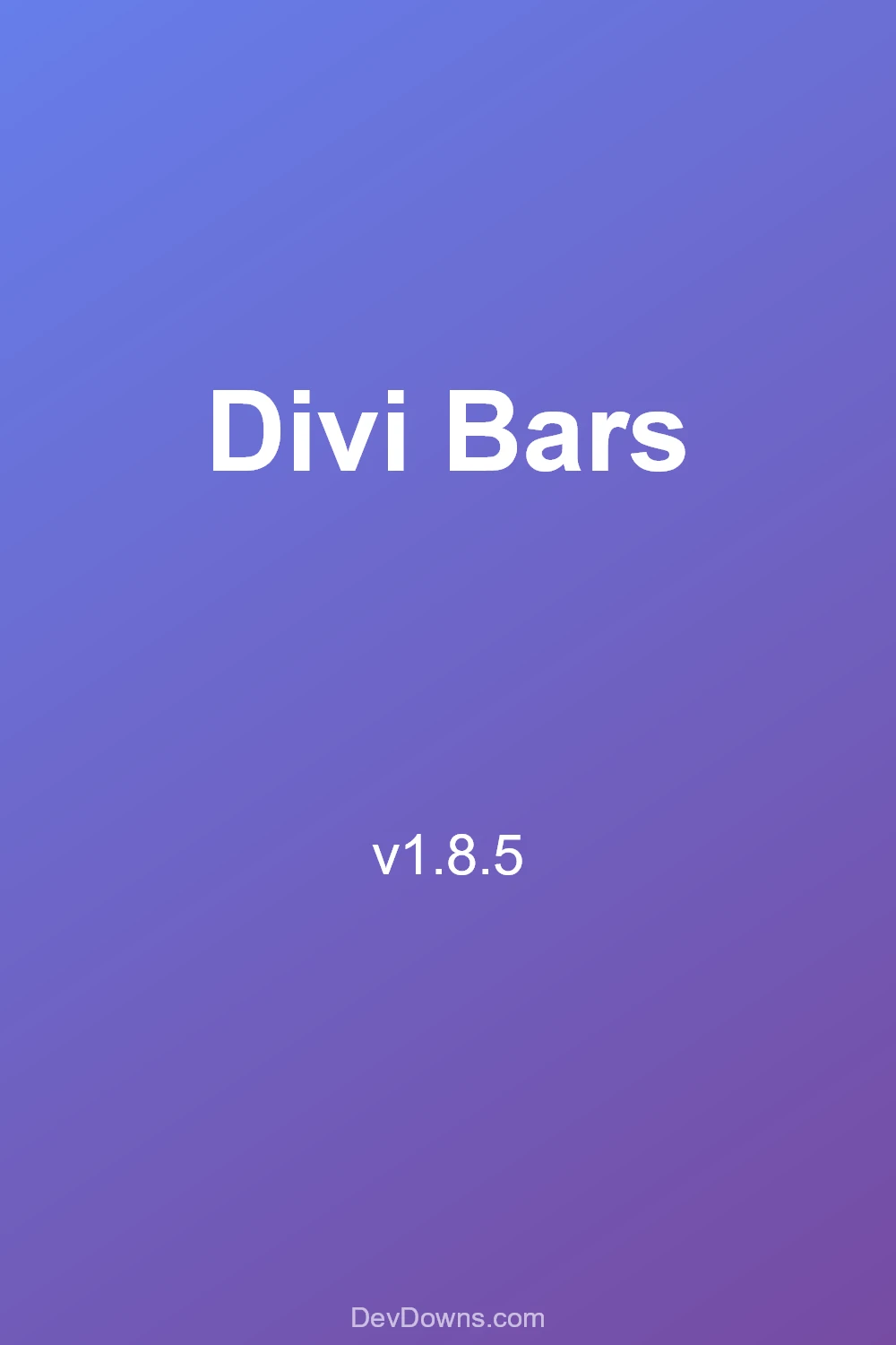 Divi Bars 1.8.5 - Social Share