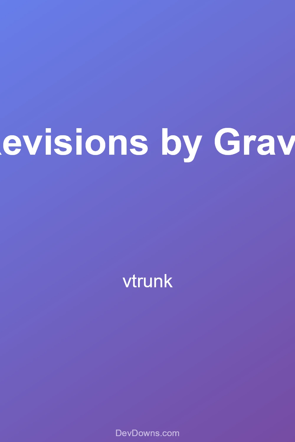 Entry Revisions by GravityView trunk - Social Share
