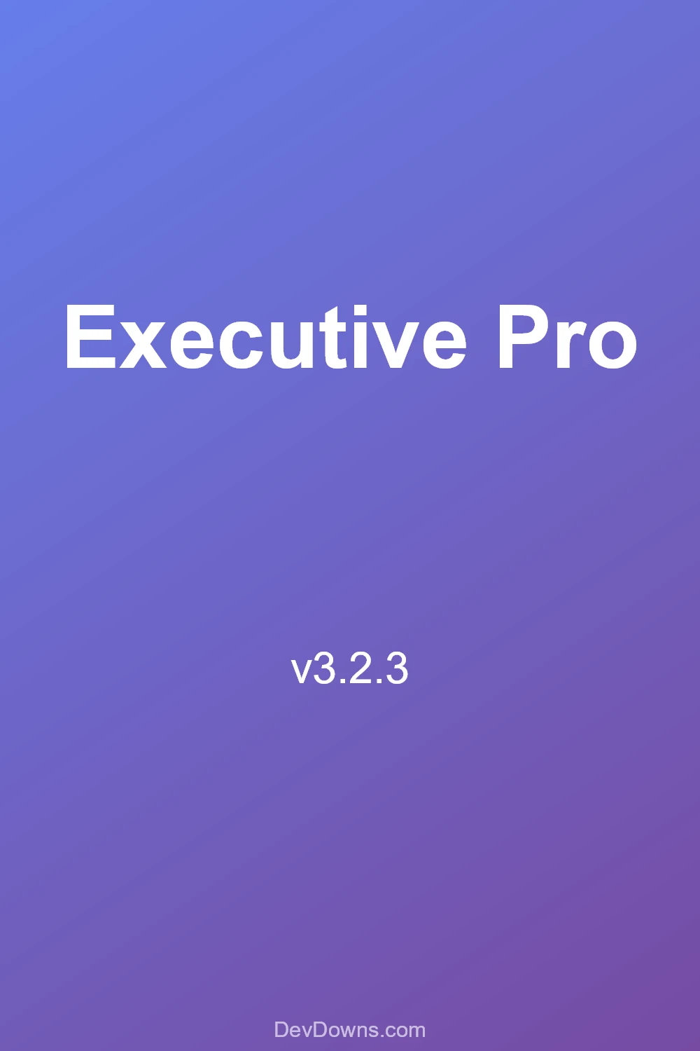Executive Pro 3.2.3 - Social Share