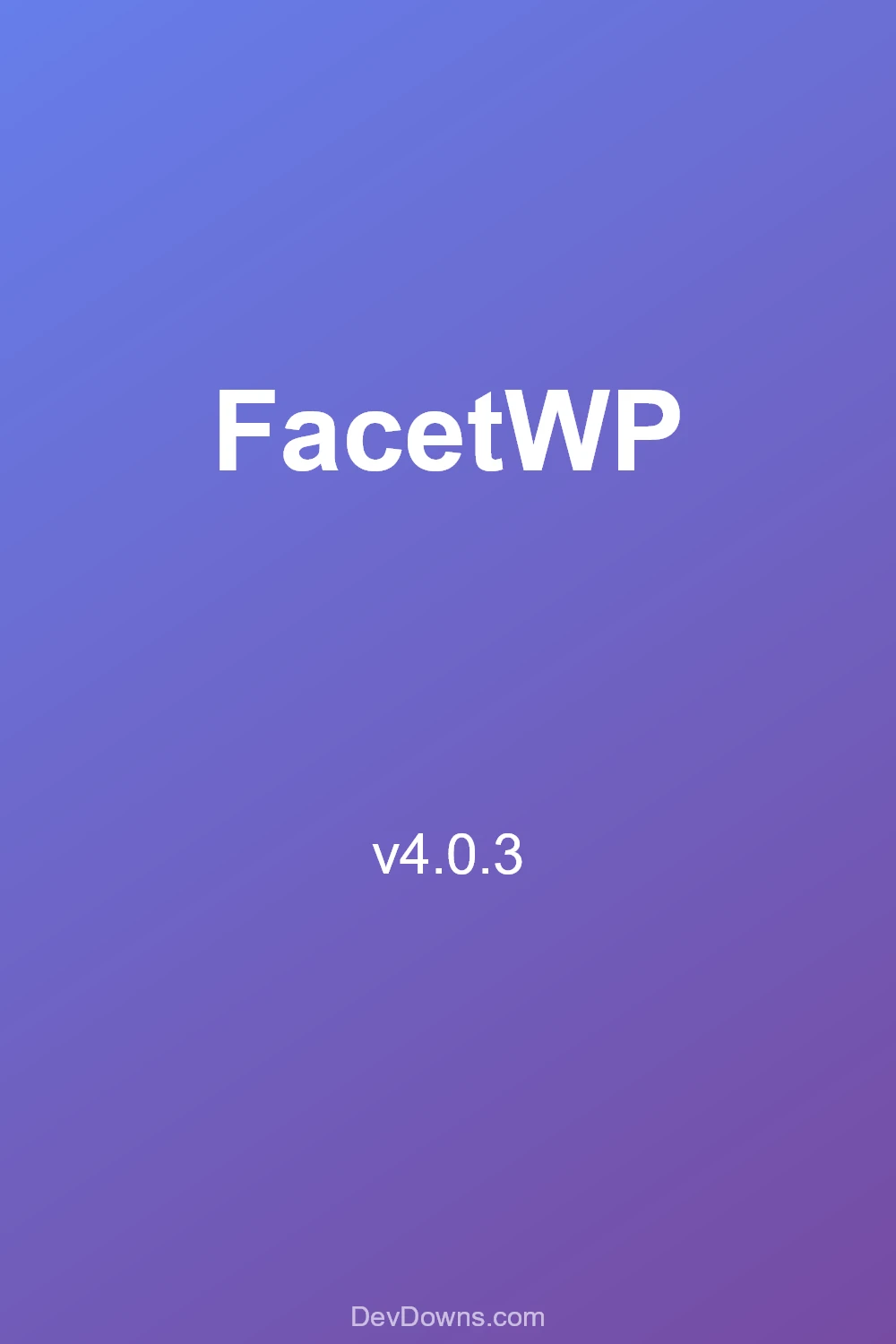 FacetWP 4.0.3 - Social Share
