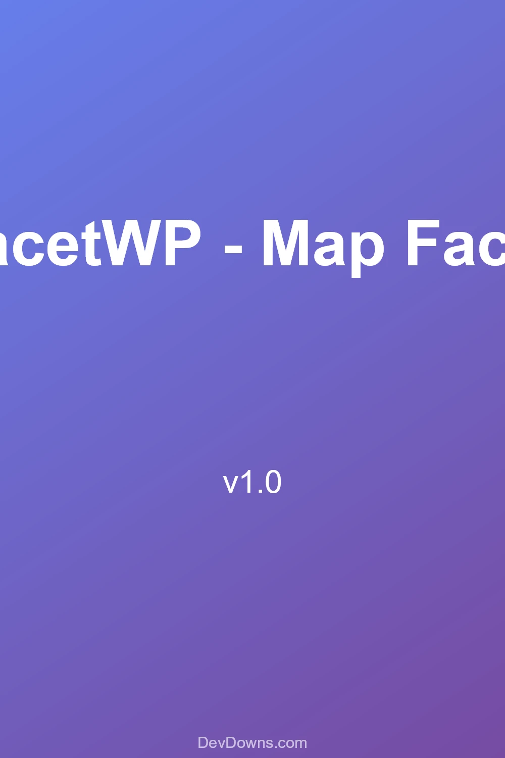 FacetWP - Map Facet 1.0 - Social Share