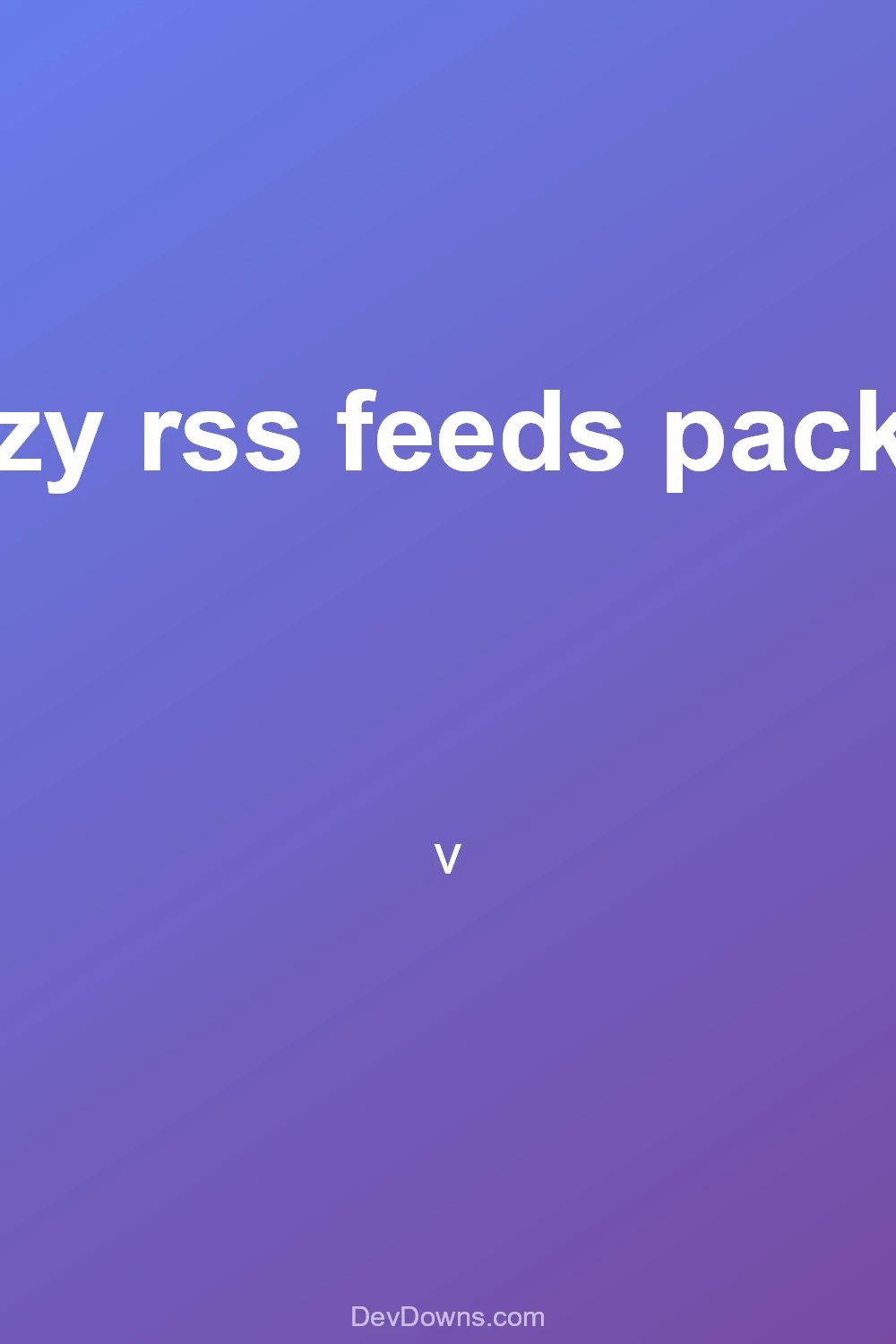 feedzy rss feeds package.  - Social Share