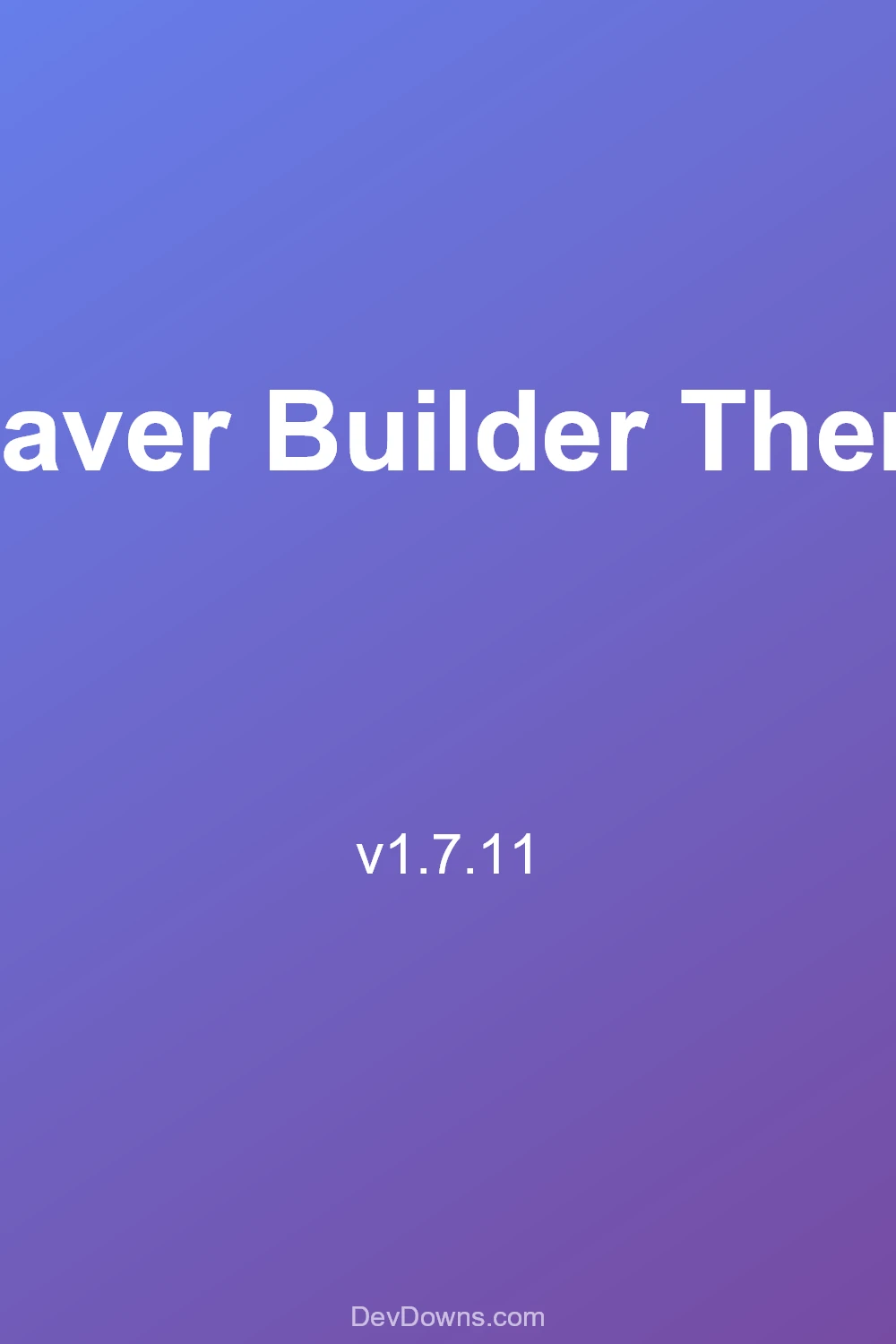 Beaver Builder Theme 1.7.11 - Social Share