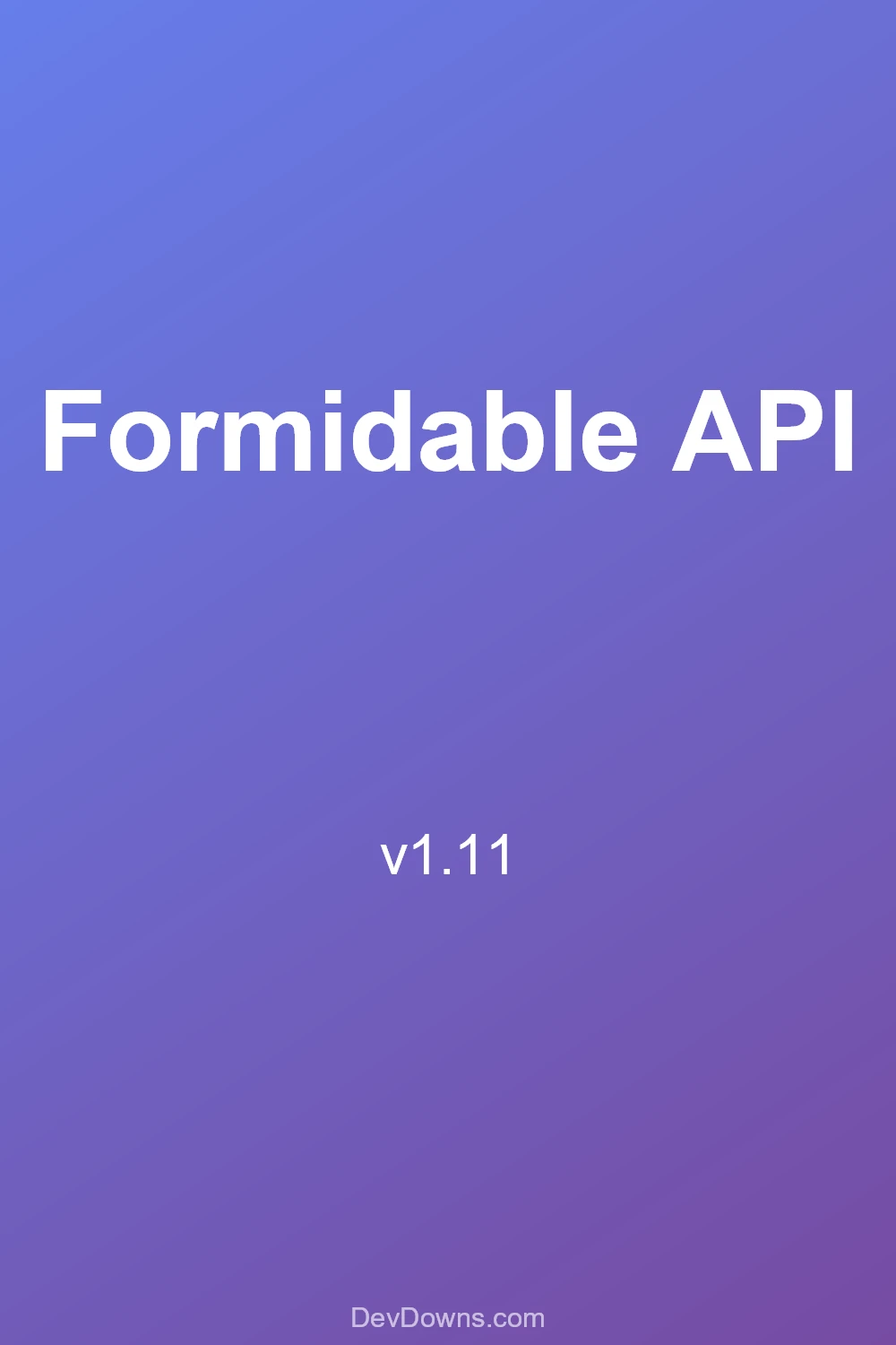 Formidable API 1.11 - Social Share