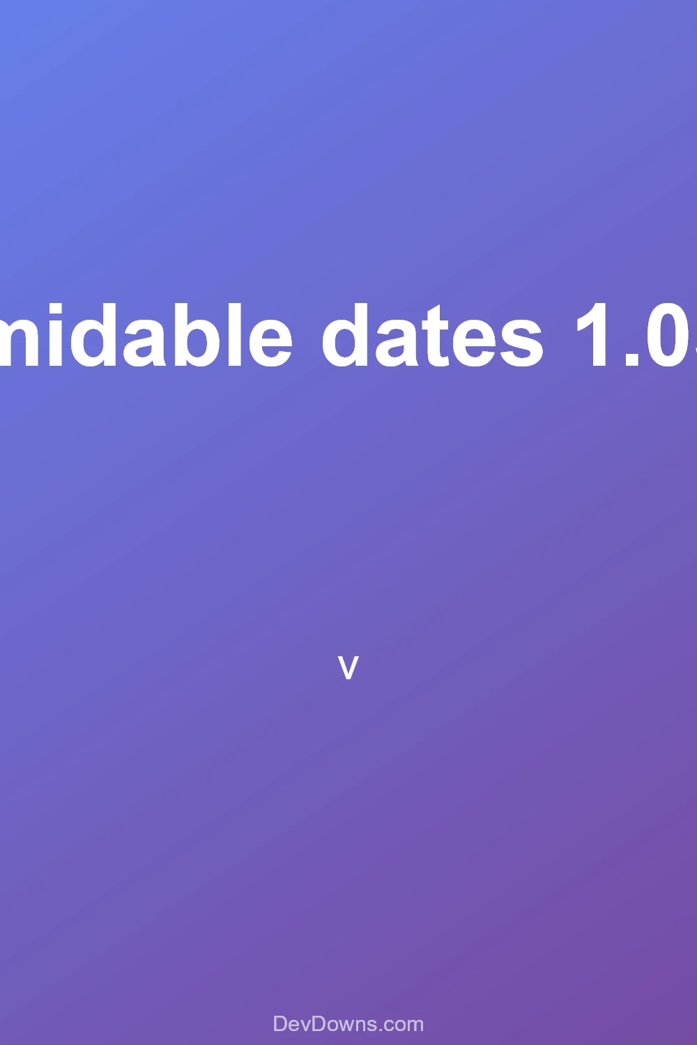 formidable dates 1.05(1)  - Social Share