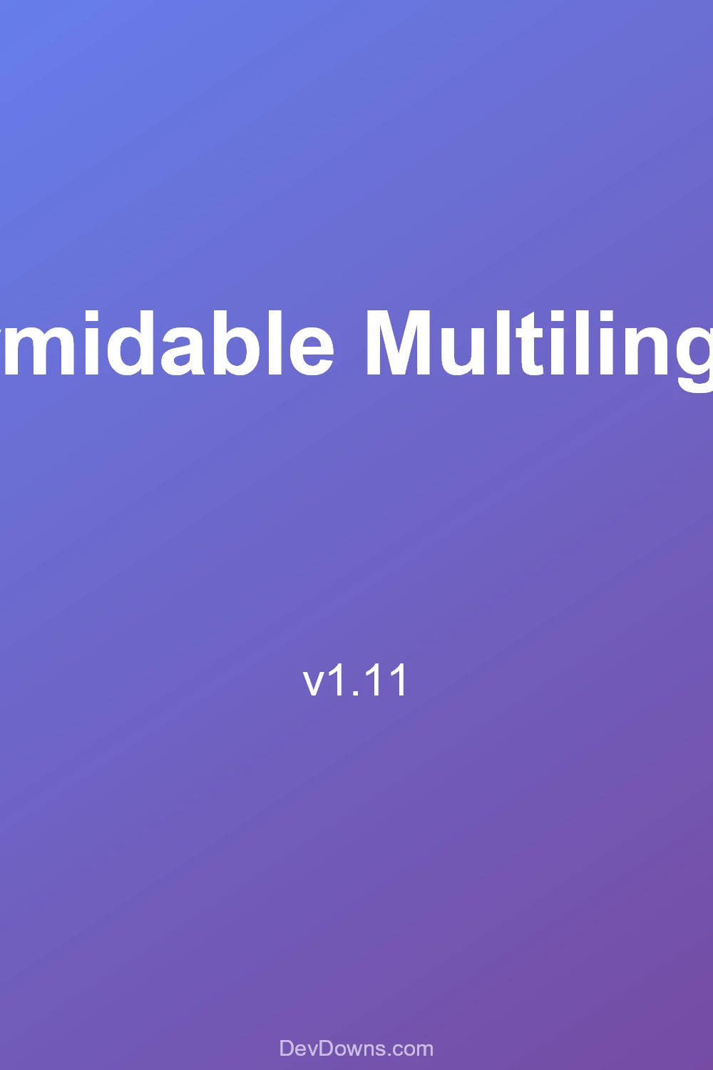 Formidable Multilingual 1.11 - Social Share