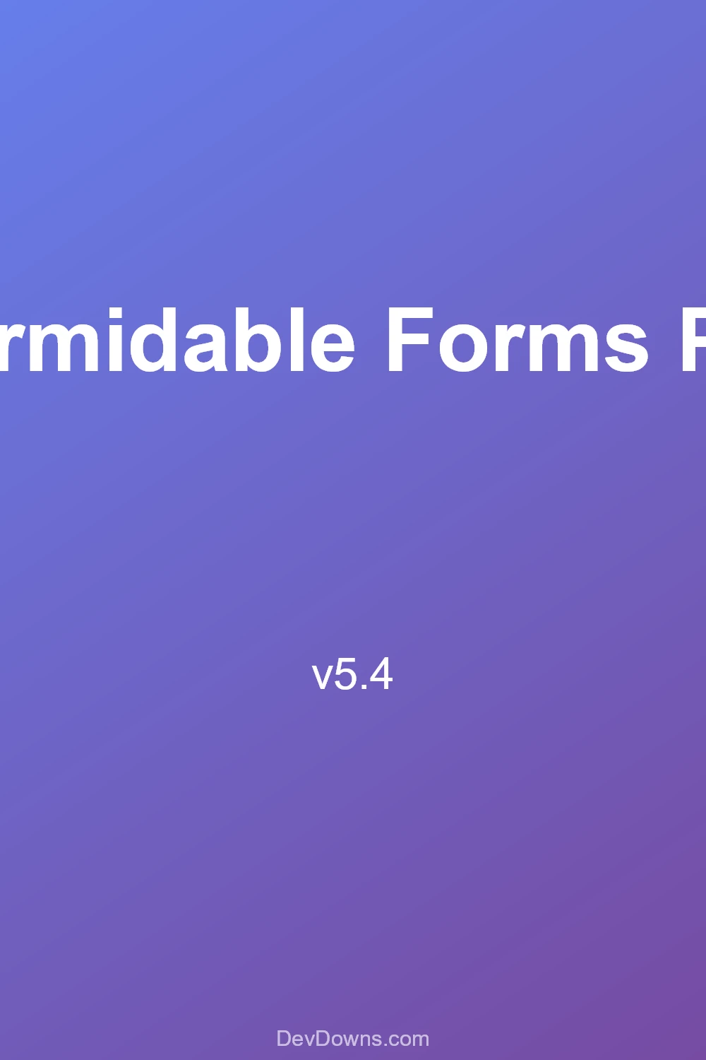 Formidable Forms Pro 5.4 - Social Share