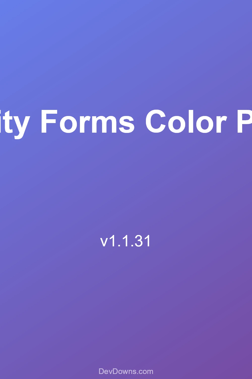Gravity Forms Color Picker 1.1.31 - Social Share