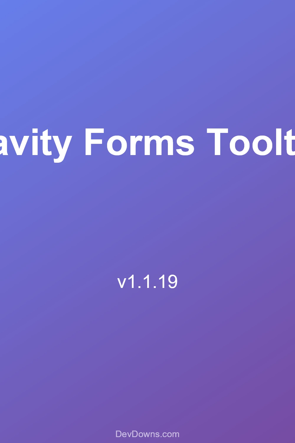 Gravity Forms Tooltips 1.1.19 - Social Share