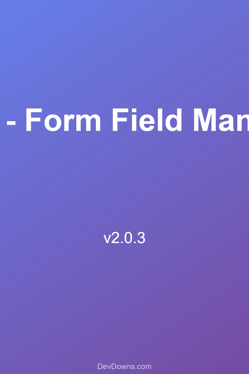 Give - Form Field Manager 2.0.3 - Social Share