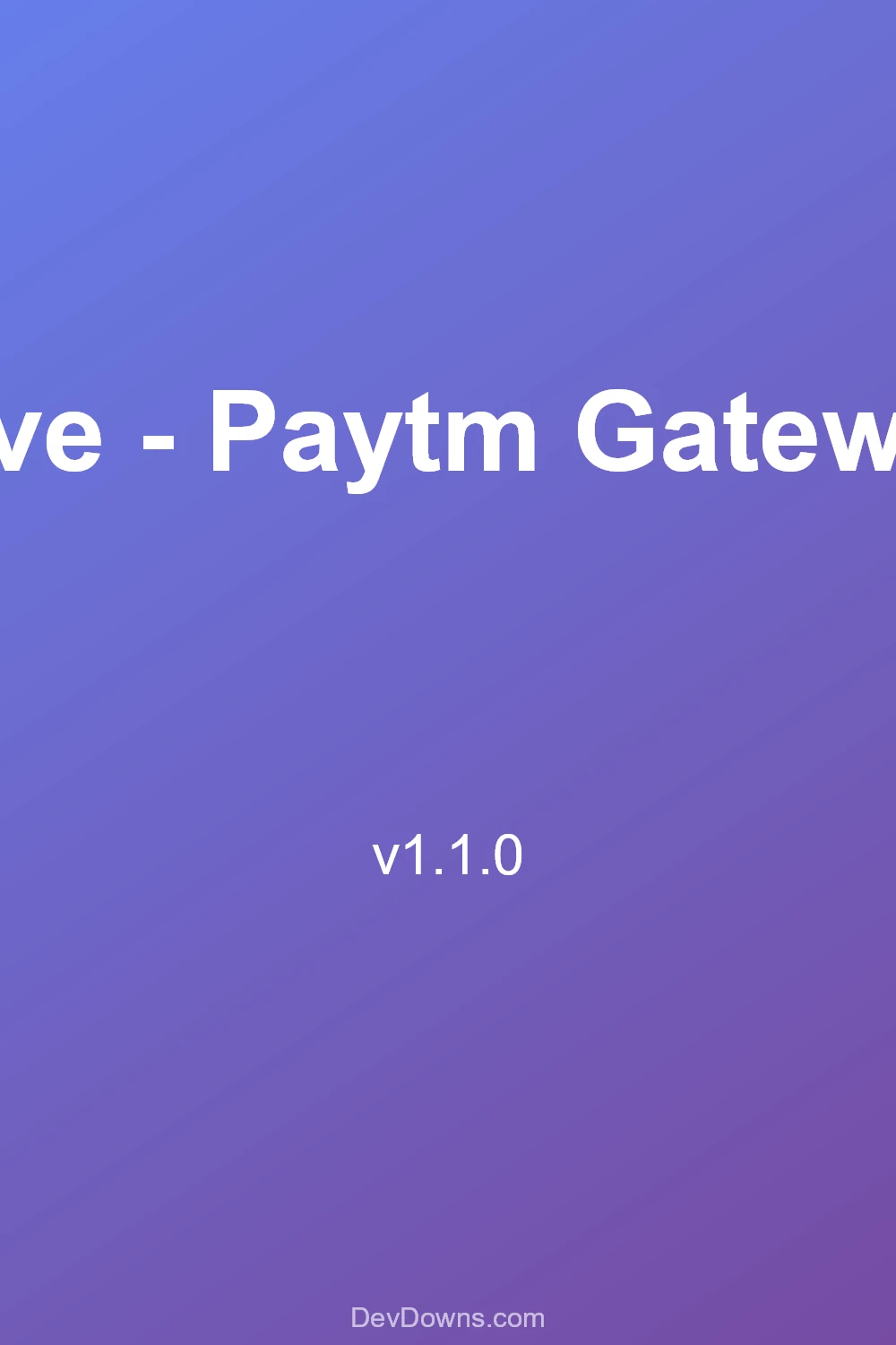 Give - Paytm Gateway 1.1.0 - Social Share