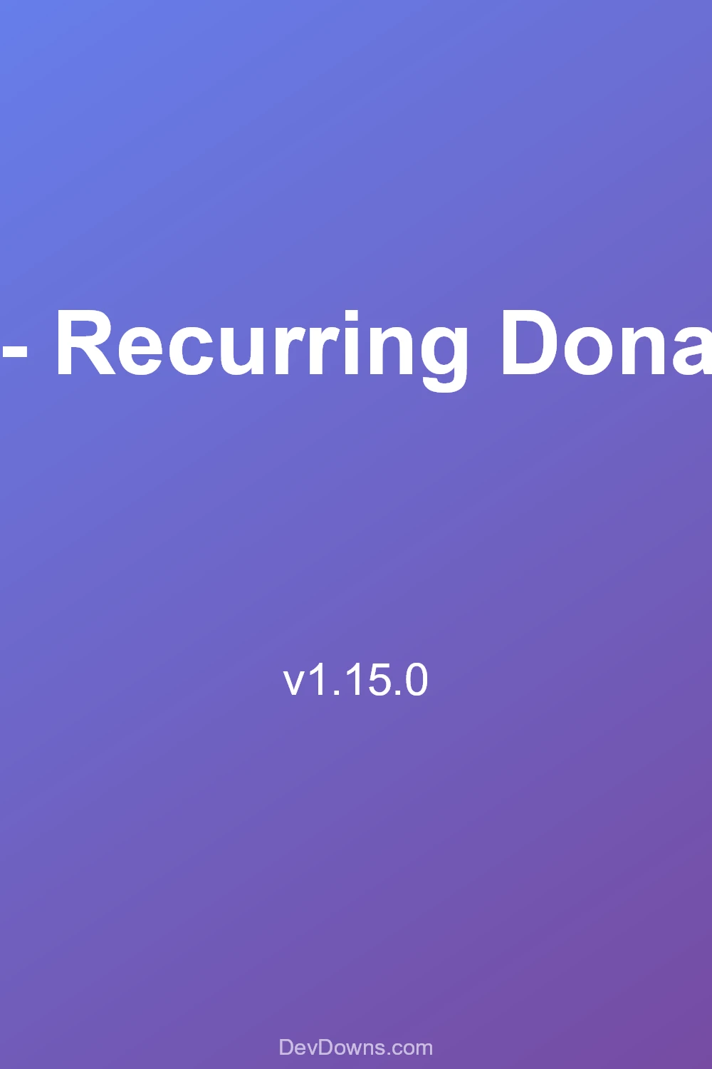 Give - Recurring Donations 1.15.0 - Social Share