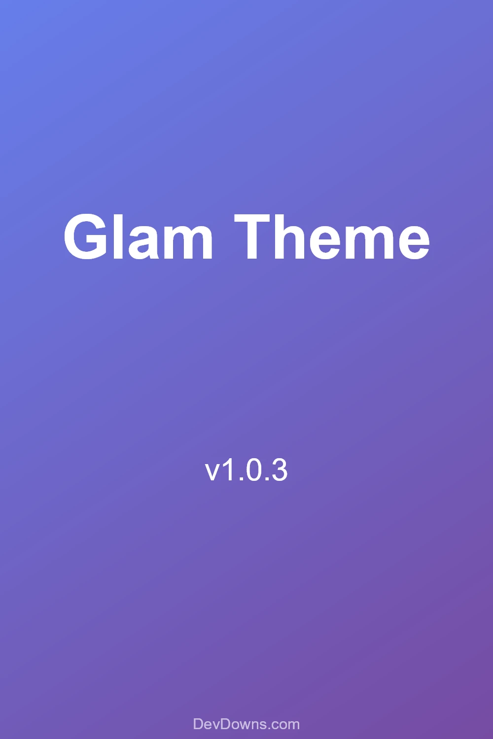 Glam Theme 1.0.3 - Social Share