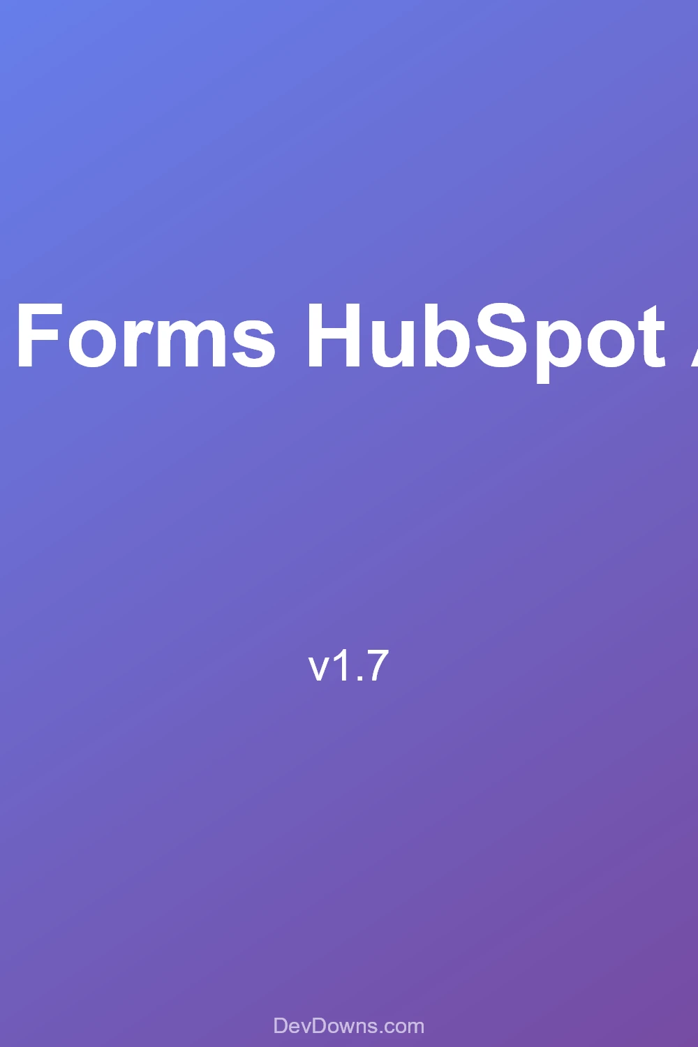 Gravity Forms HubSpot Add-On 1.7 - Social Share