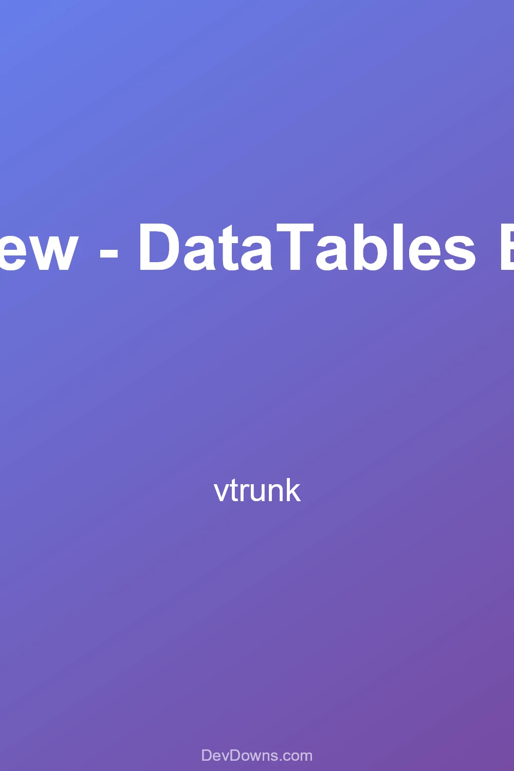GravityView - DataTables Extension trunk - Social Share