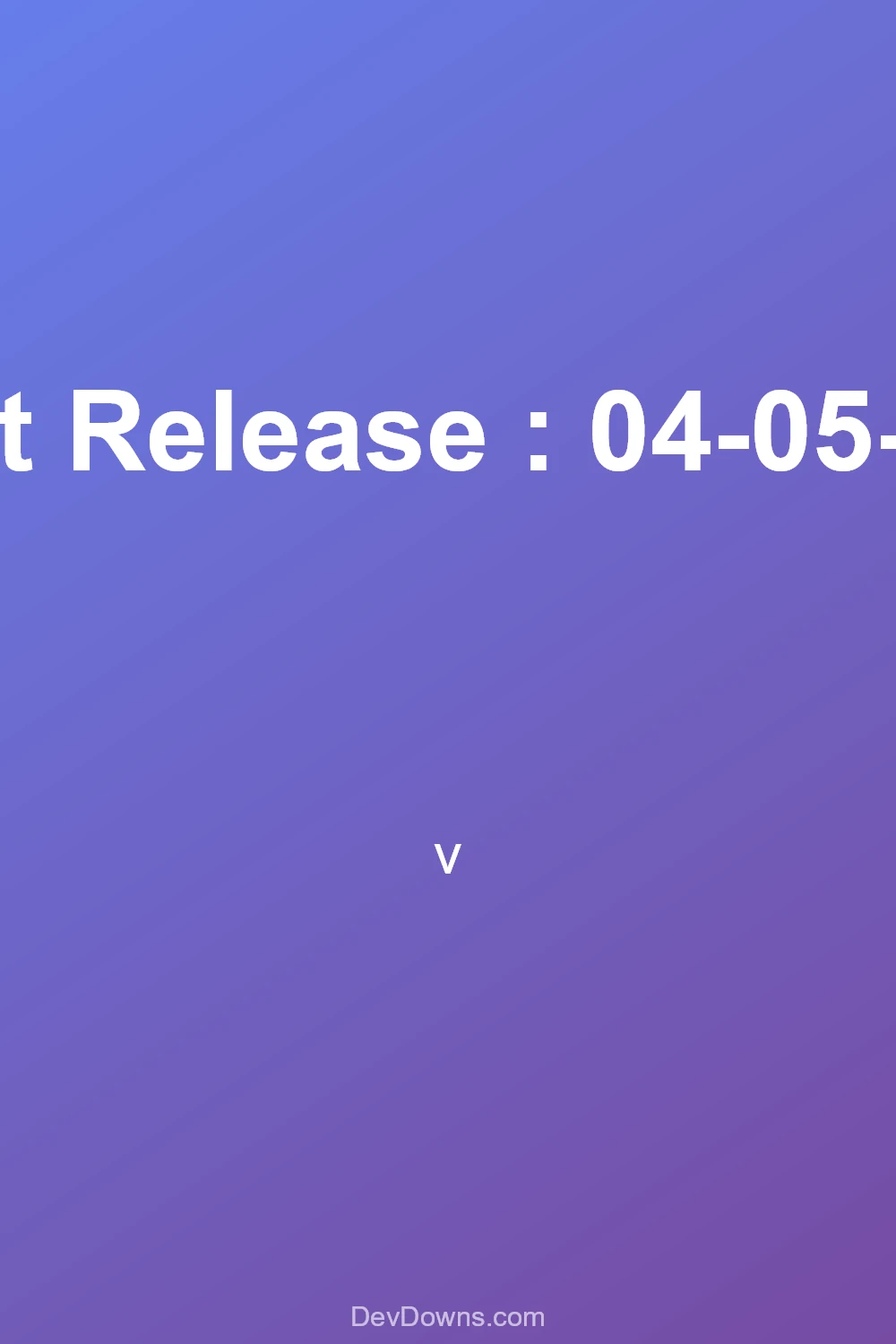==Init Release : 04-05-2019  - Social Share