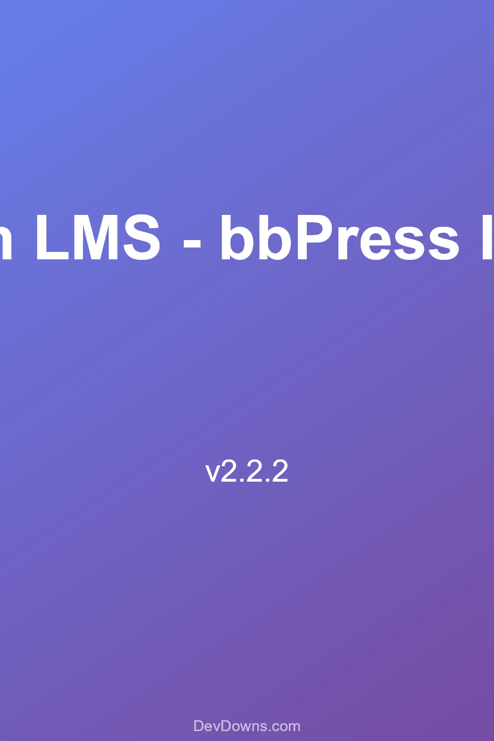 LearnDash LMS - bbPress Integration 2.2.2 - Social Share