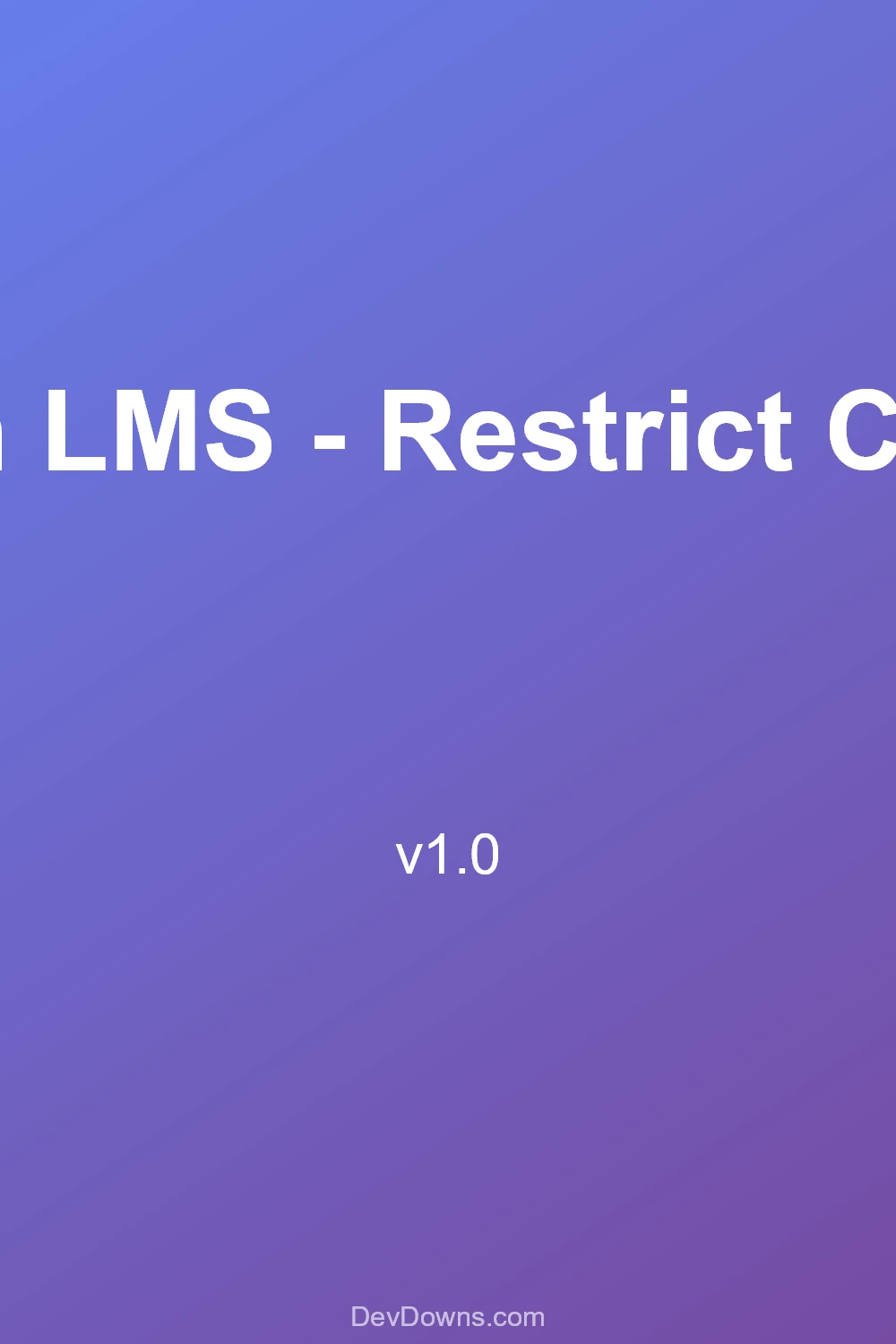 LearnDash LMS - Restrict Content Pro 1.0 - Social Share
