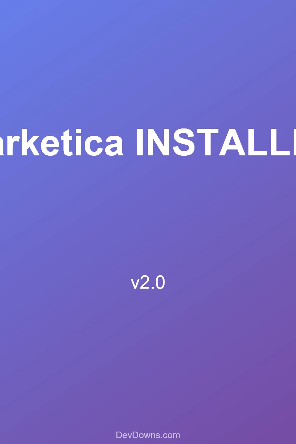 Marketica INSTALLER 2.0 - Social Share