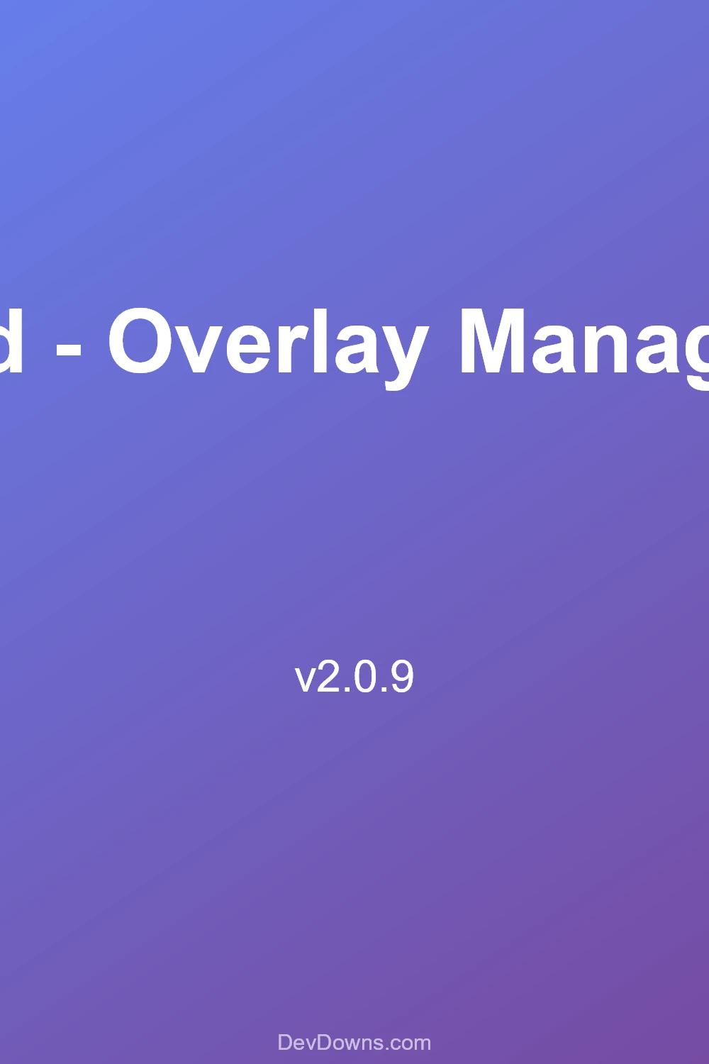 Media Grid - Overlay Manager add-on 2.0.9 - Social Share
