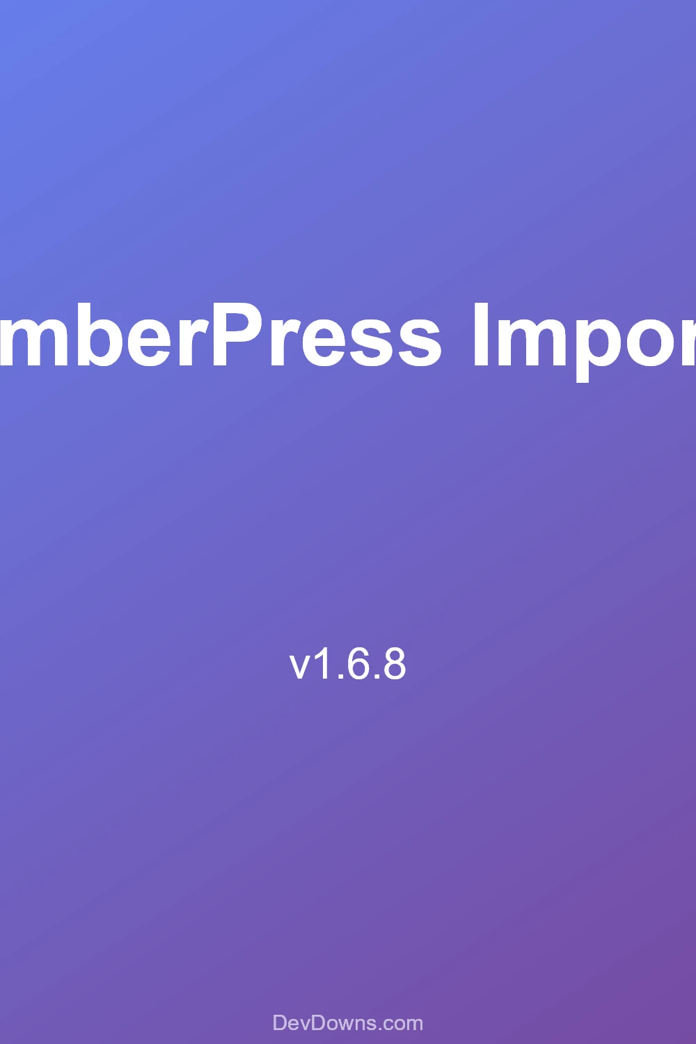MemberPress Importer 1.6.8 - Social Share