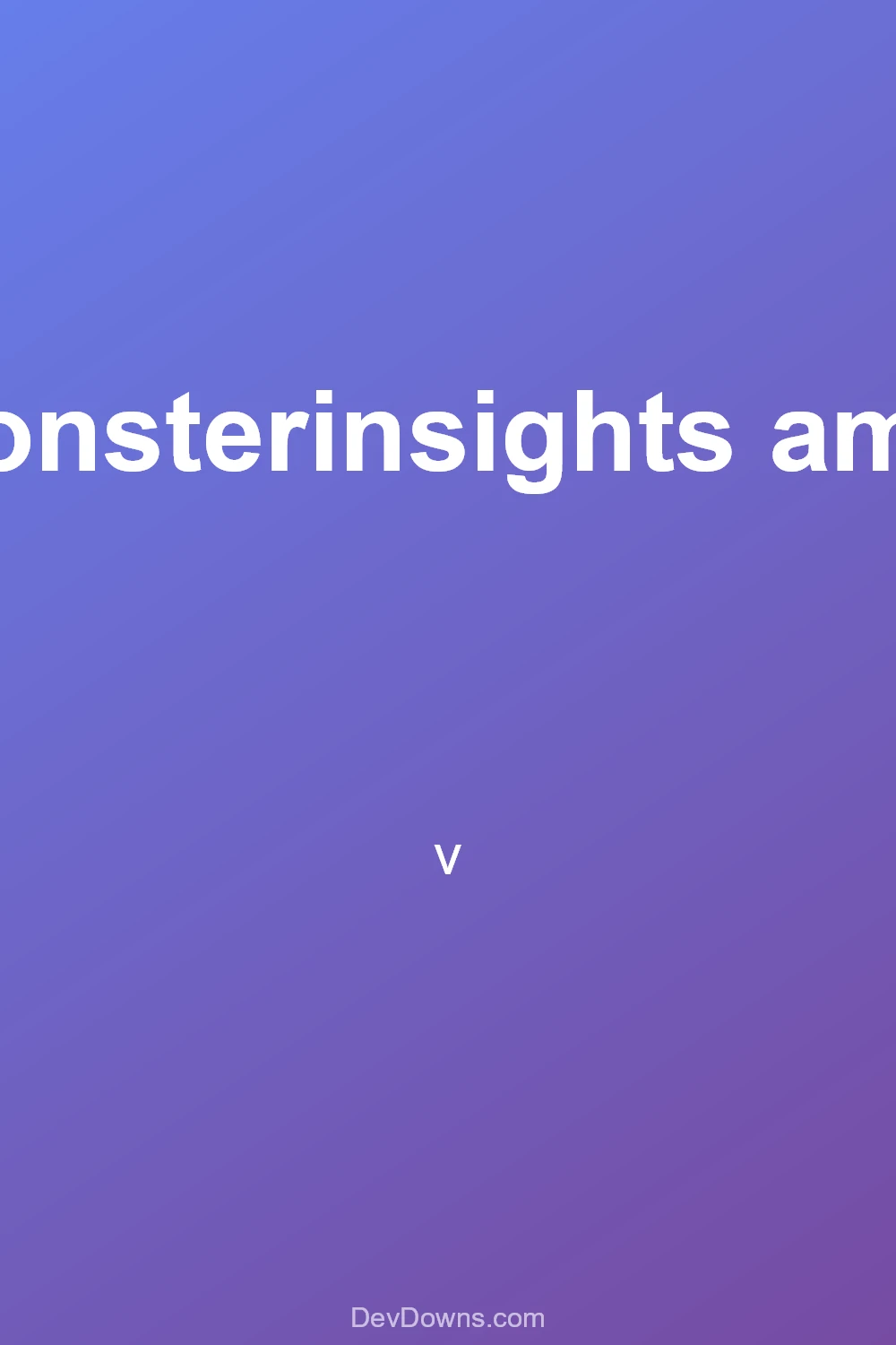 monsterinsights amp.  - Social Share