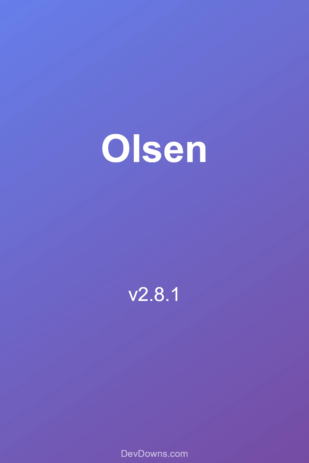 Olsen 2.8.1 - Social Share