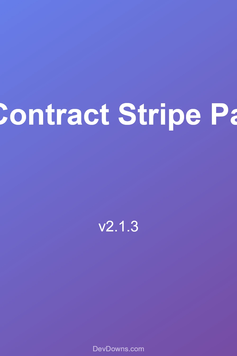 Online Contract Stripe Payments 2.1.3 - Social Share