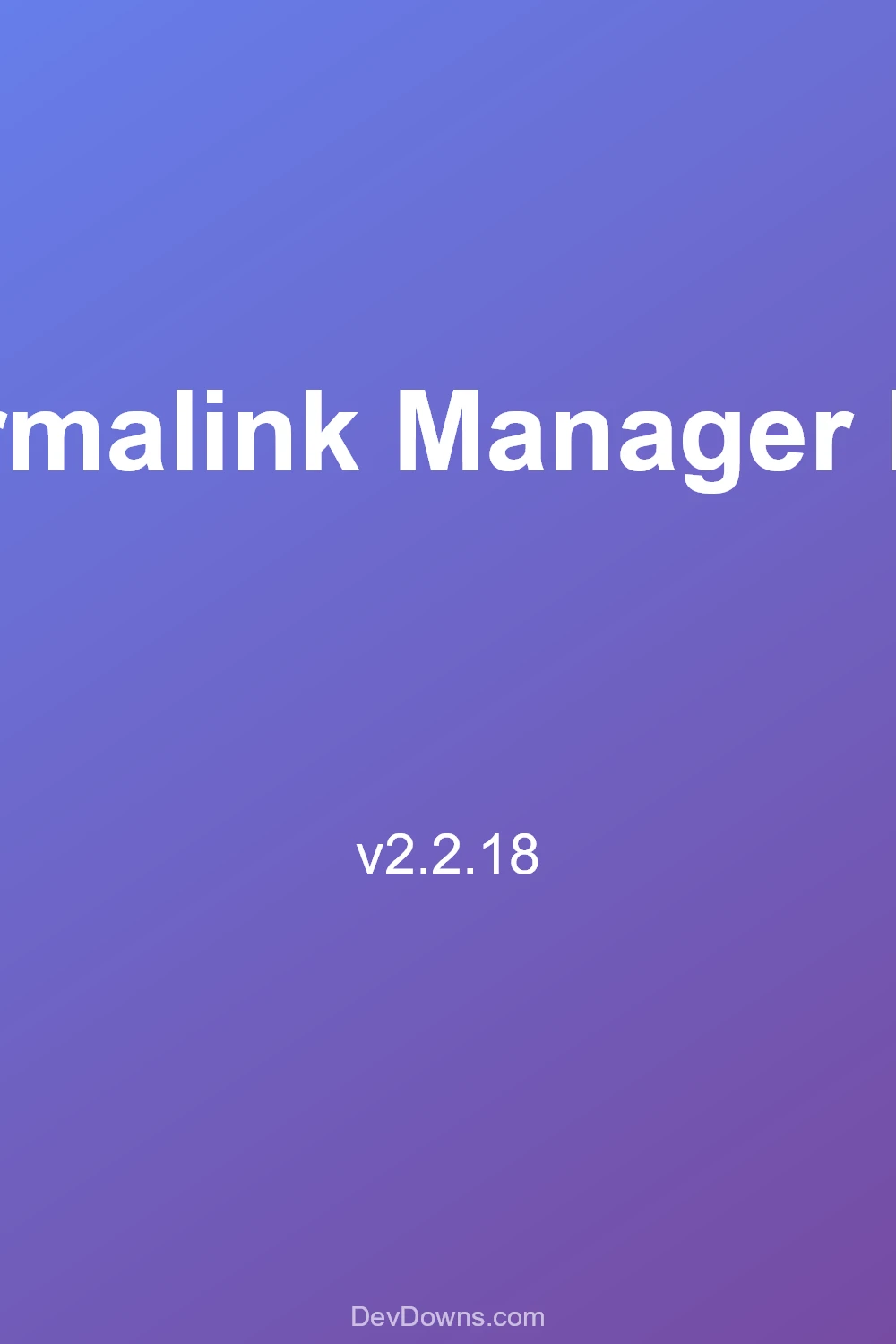 Permalink Manager Pro 2.2.18 - Social Share