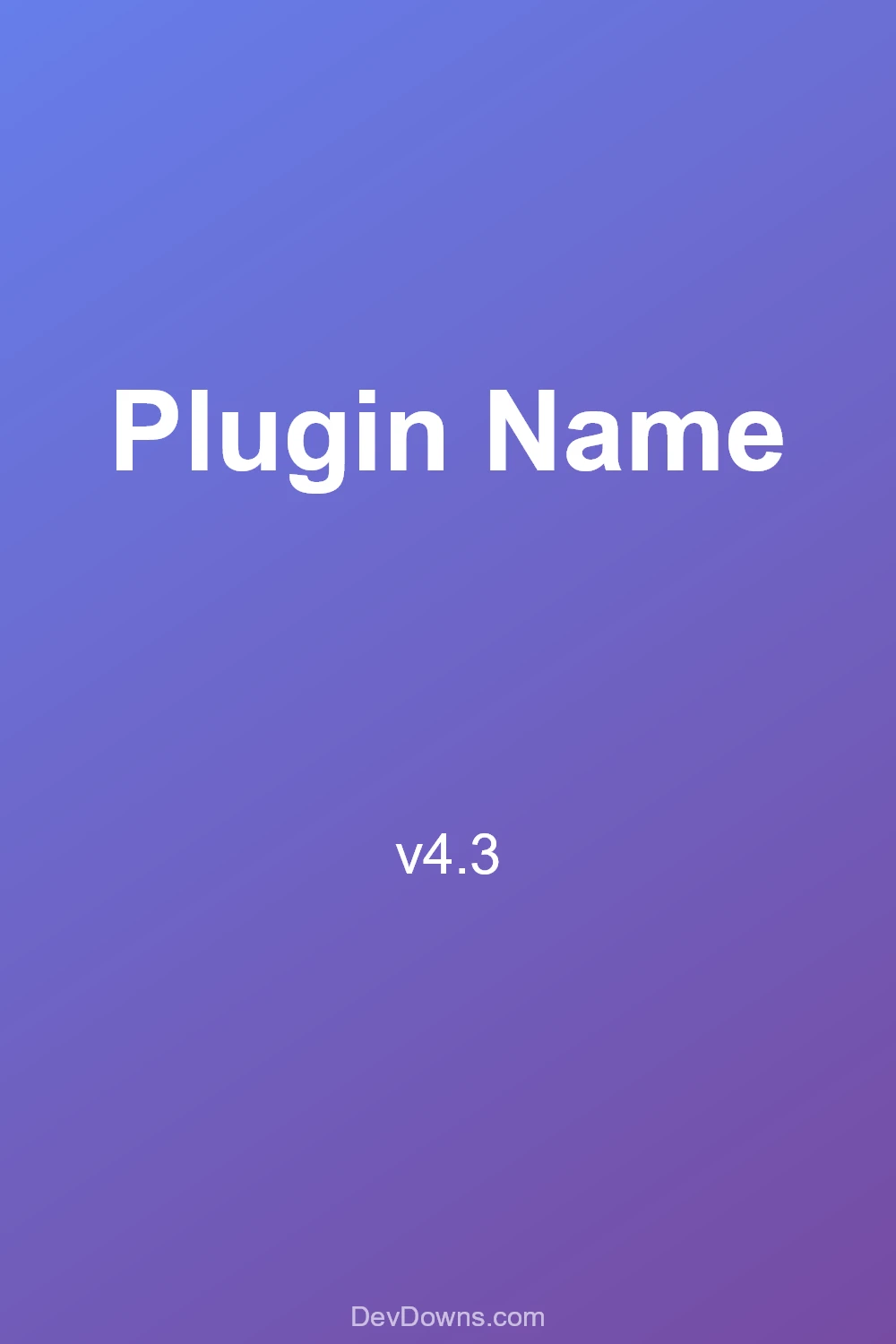 Plugin Name 4.3 - Social Share
