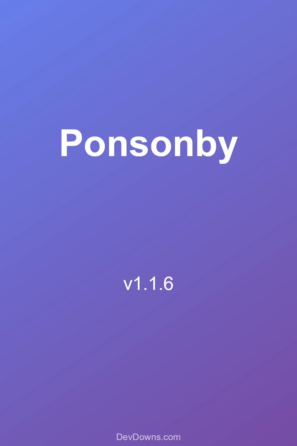Ponsonby 1.1.6 - Social Share