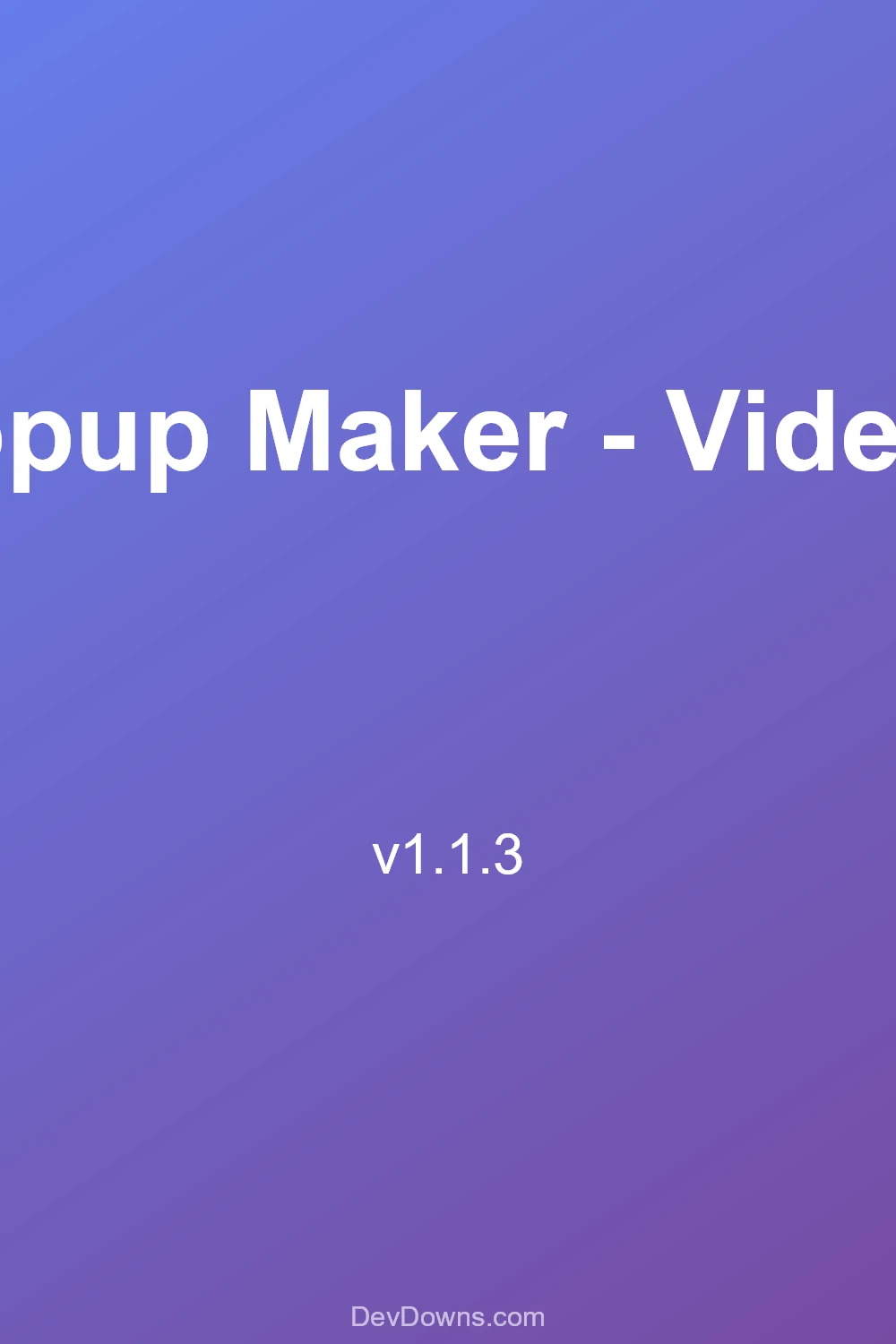 Popup Maker - Videos 1.1.3 - Social Share