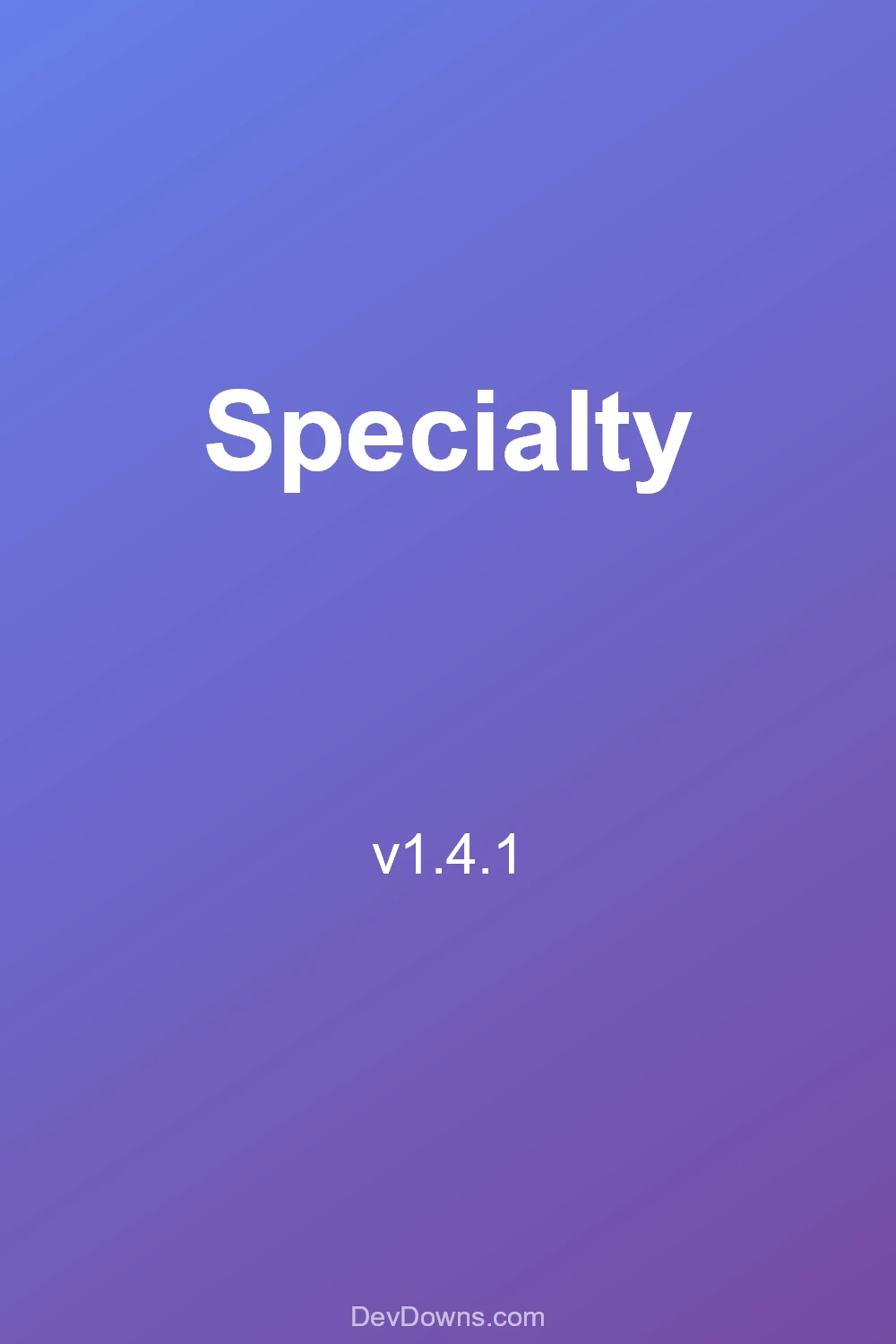 Specialty 1.4.1 - Social Share